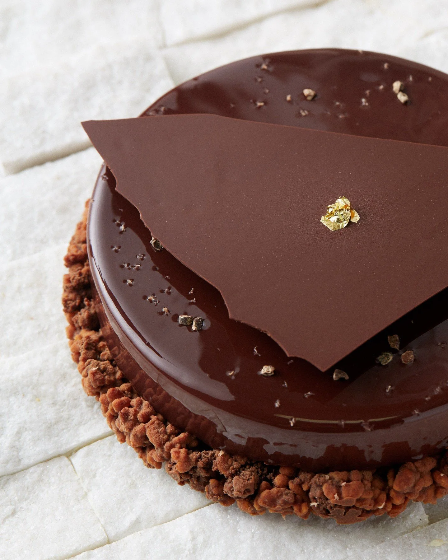 Saturday plans? Make them even better with a stop at the bakery. Pick up our 6&quot; Guyana, a decadent mix of dark chocolate mousse, chocolate cr&egrave;me br&ucirc;l&eacute;e, and chocolate-hazelnut croquant, and end the week on a sweet note.