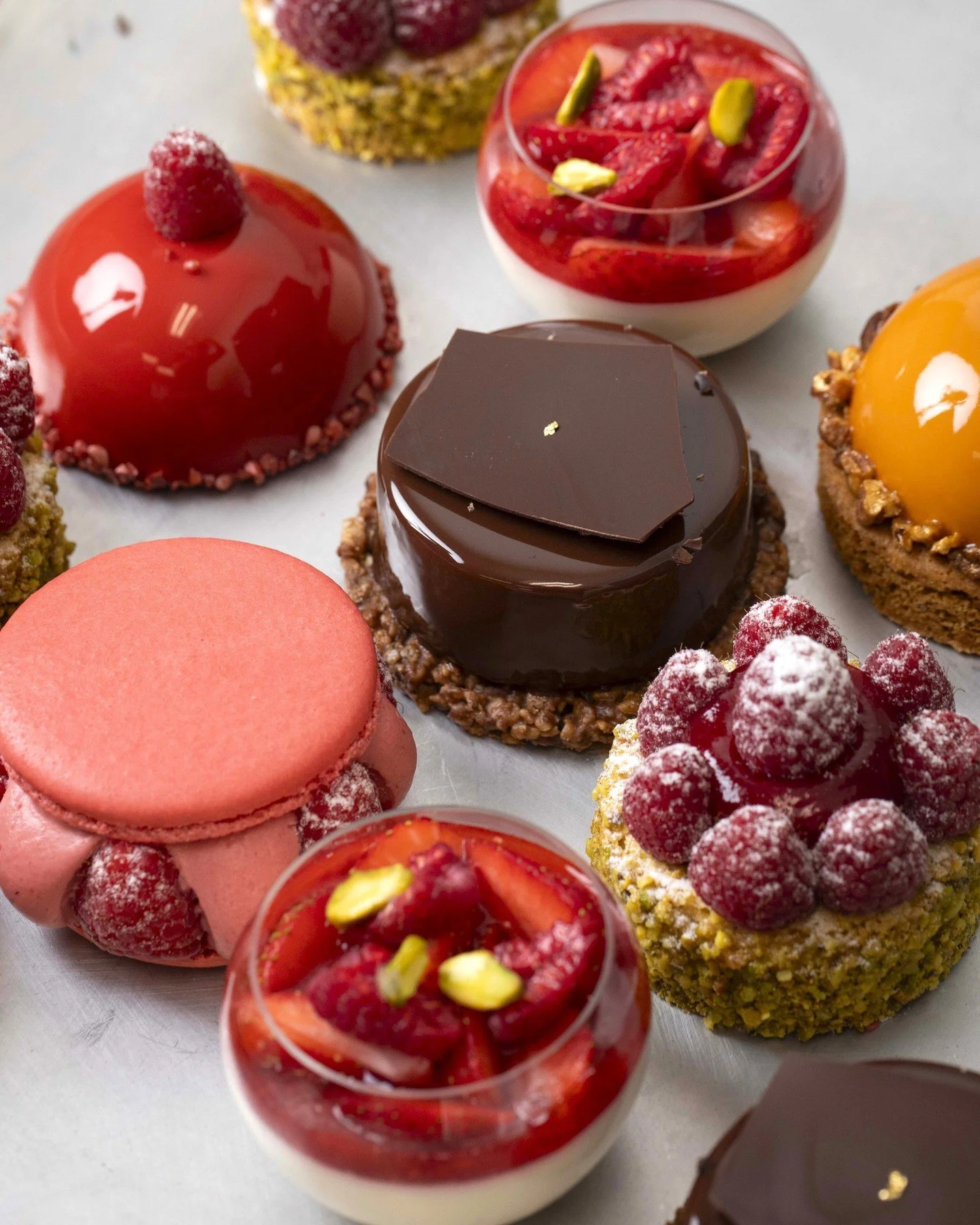 New Year's Eve deserves more than ordinary desserts. Our showstopping petits g&acirc;teaux and entremets are as beautiful as they are delicious. Available in-store now, pick up an assortment of your favorites and make tonights celebration unforgettab