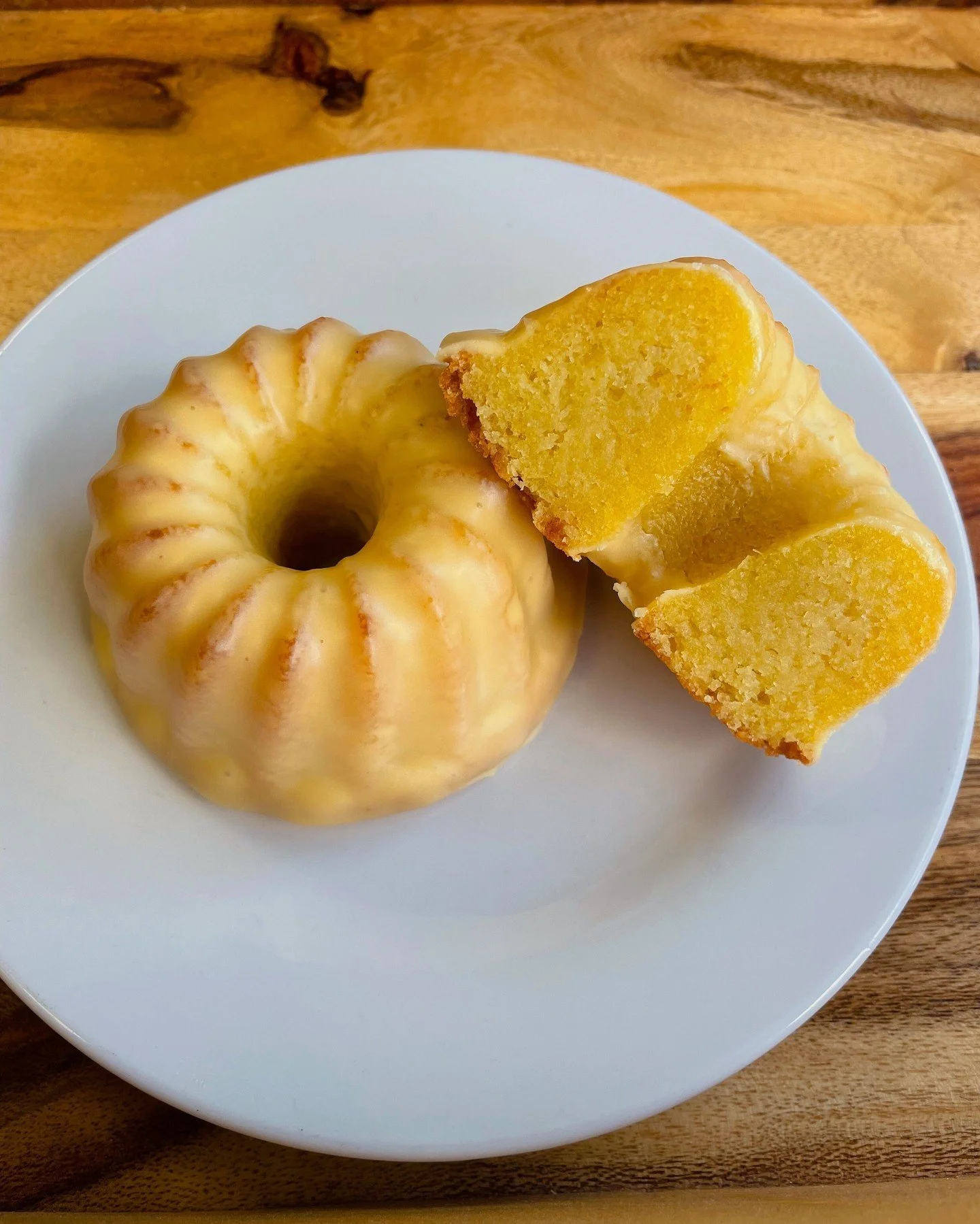 Our Orange Almond Cake is incredibly moist, bursting with bright orange flavor, and is naturally gluten free. Made completely in-house, it's the perfect pairing for your coffee this morning.