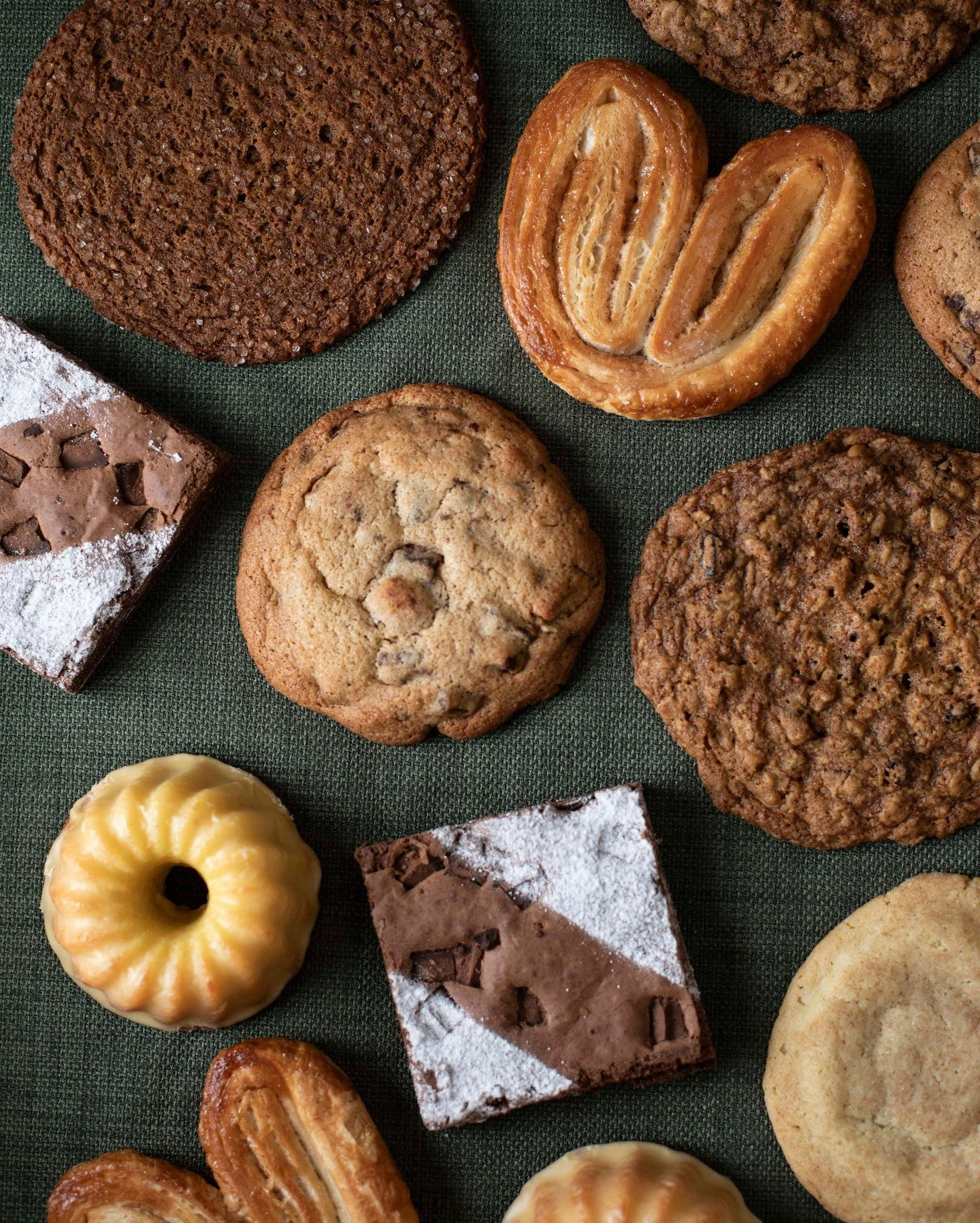 From buttery palmiers and rich brownies to cookies and gluten-free orange almond cake, these are the kind of snacks that fit any part of the day. Pair one with your morning coffee, add it to lunch, enjoy as an after dinner sweet, or as a treat just b