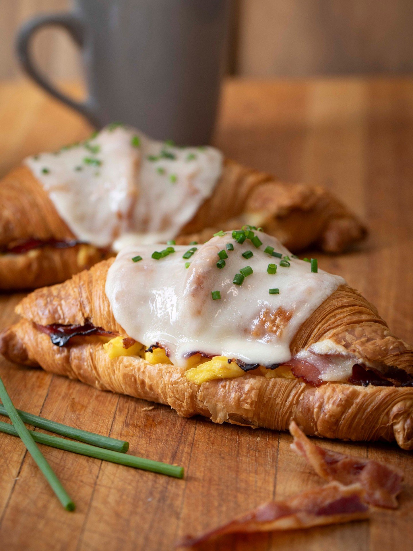 Saturday mornings call for a good breakfast. ☀️

Our Breakfast Sandwich is hot out of the oven: crispy bacon, ham, egg, and Havarti tucked into our buttery, flaky croissant.

Come grab breakfast, pick up something sweet for later, and start your week