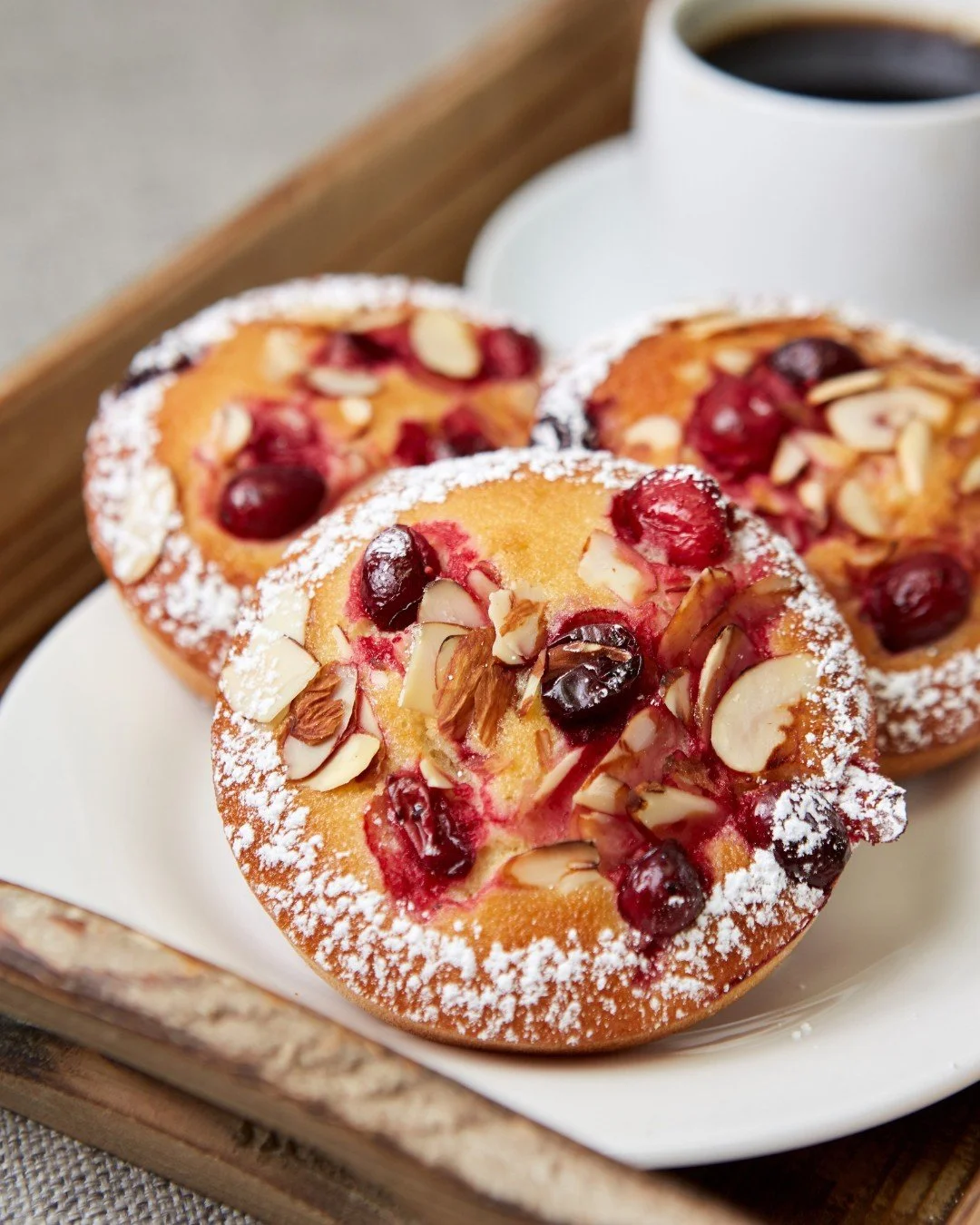 The Cranberry Orange Financier is back for the season! 

This flavorful, moist almond cake is available in-store now, and goes perfectly with your morning cup of coffee.