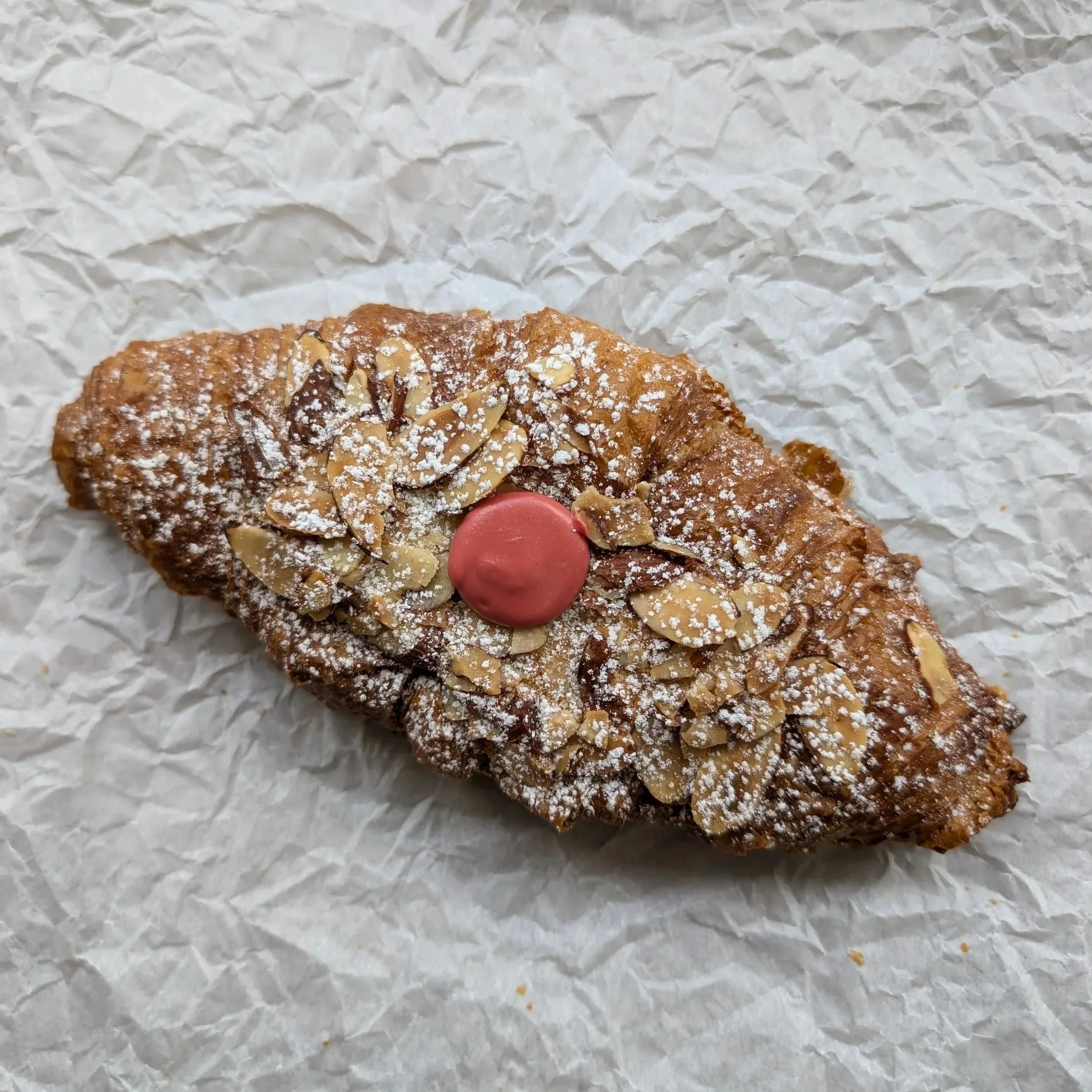 Raspberry Lemon Almond Croissant