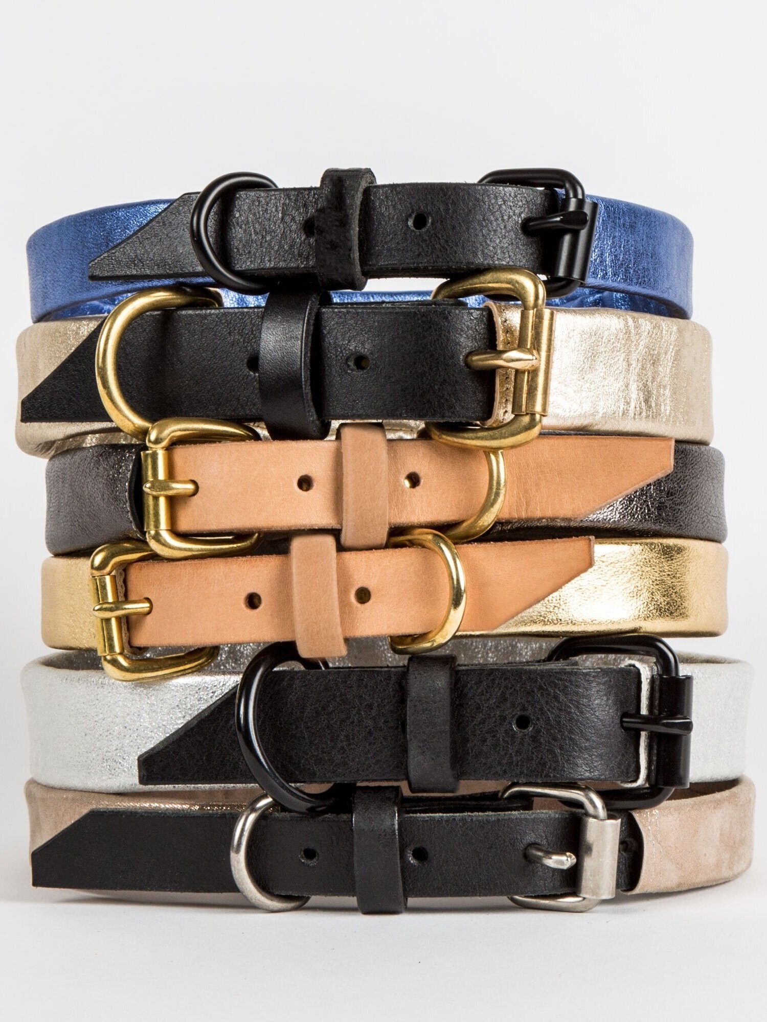 Introducing our Metalli X Collection of Lux Collars  //  X/Gold, X/Champagne, X/Platinum, X/Carbon, X/RoseGold + X/ElectricBlue