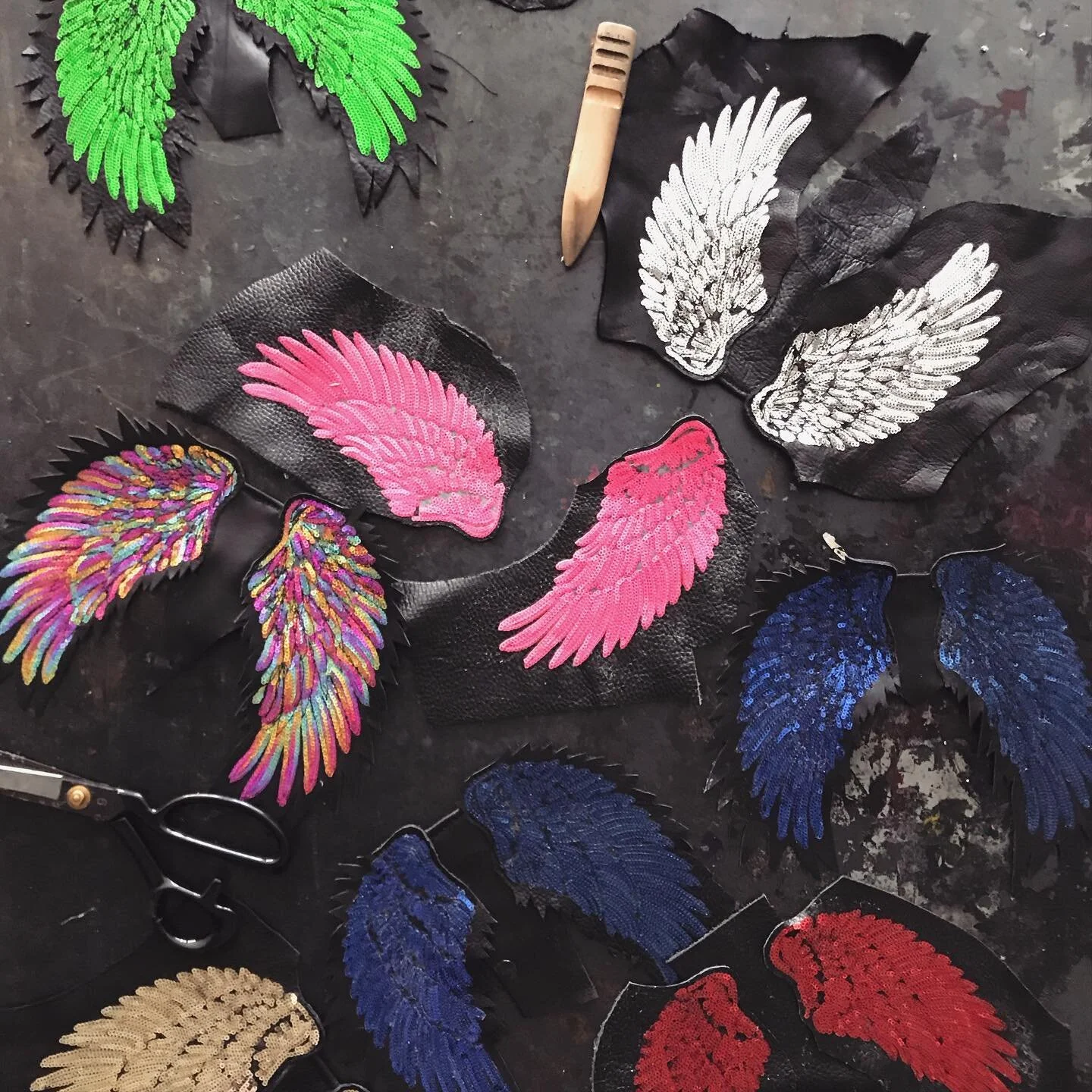 Magical wings in the making! ⚡️

#bts 
#superpowersoflove 
#saintsandsuperheroes