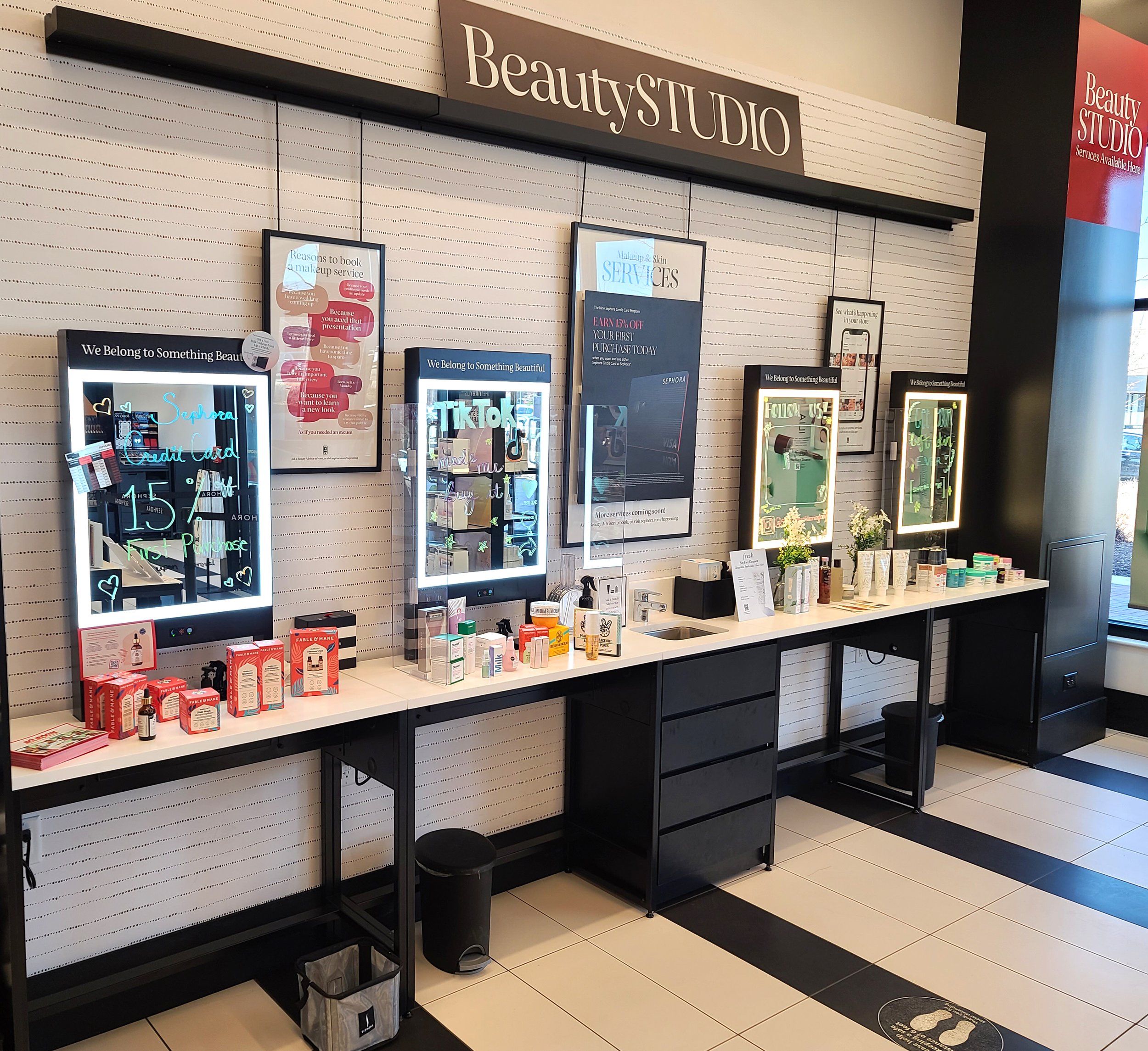 Sephora Beauty Counter