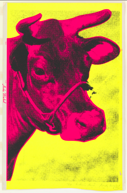 牛, 1966, 絲網印刷
