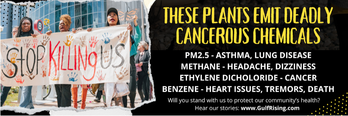 Louisiana Environmental Alliance Drives Awareness, Calls For Justice With New Billboard Campaign