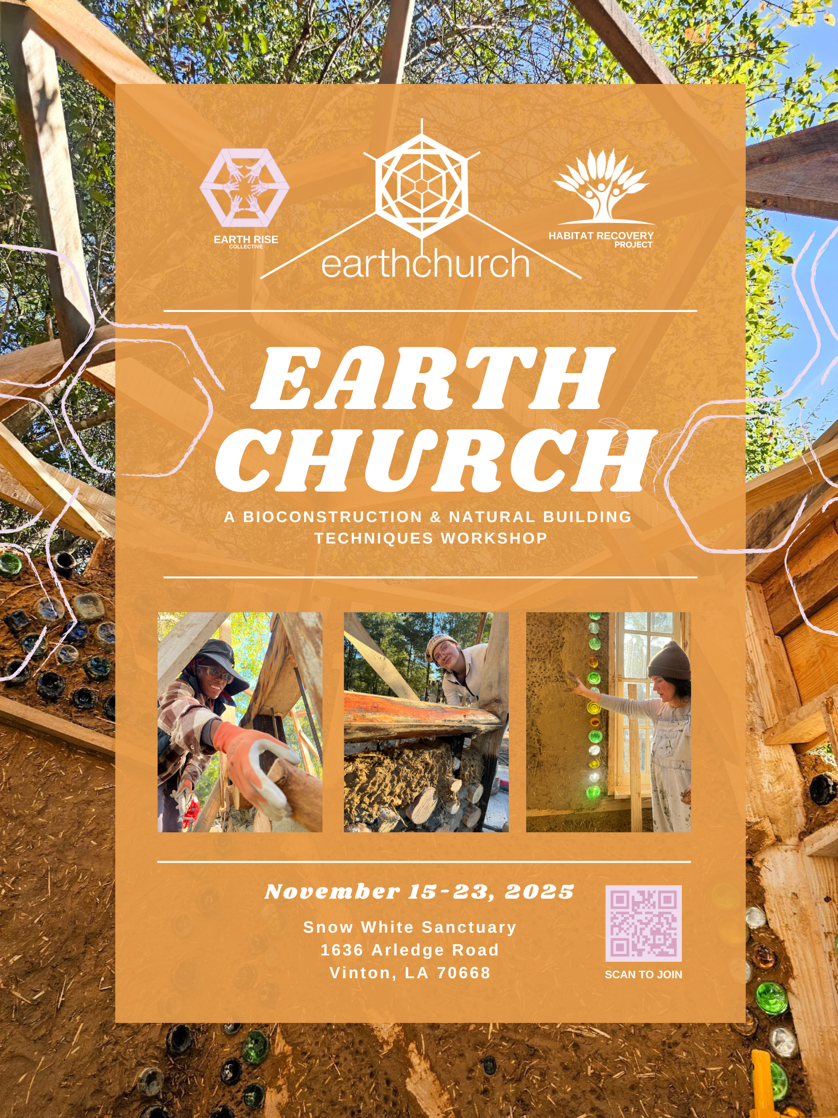 Earth Church: Our Second Annual Bioconstruction Workshop