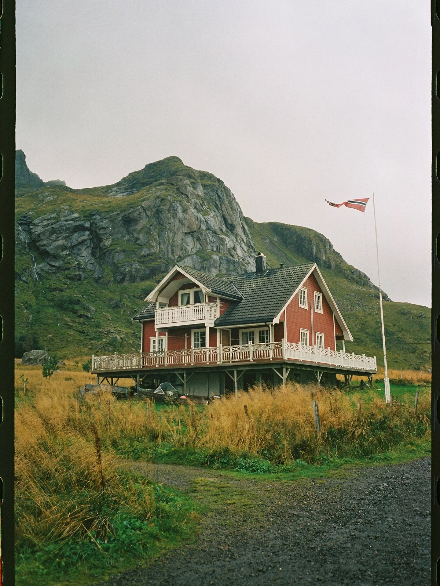 September in Lofoten on film