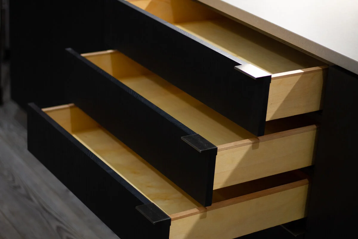 Maple Drawers and Shelves