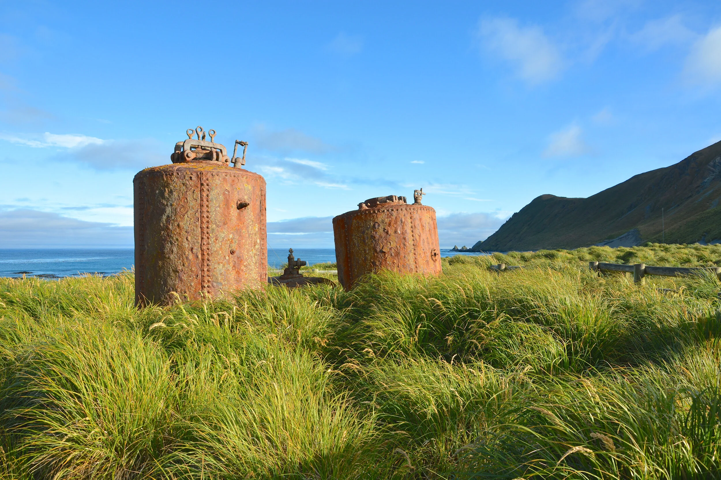 M219 - Digesters on the Isthmus just south of the station - February 2014