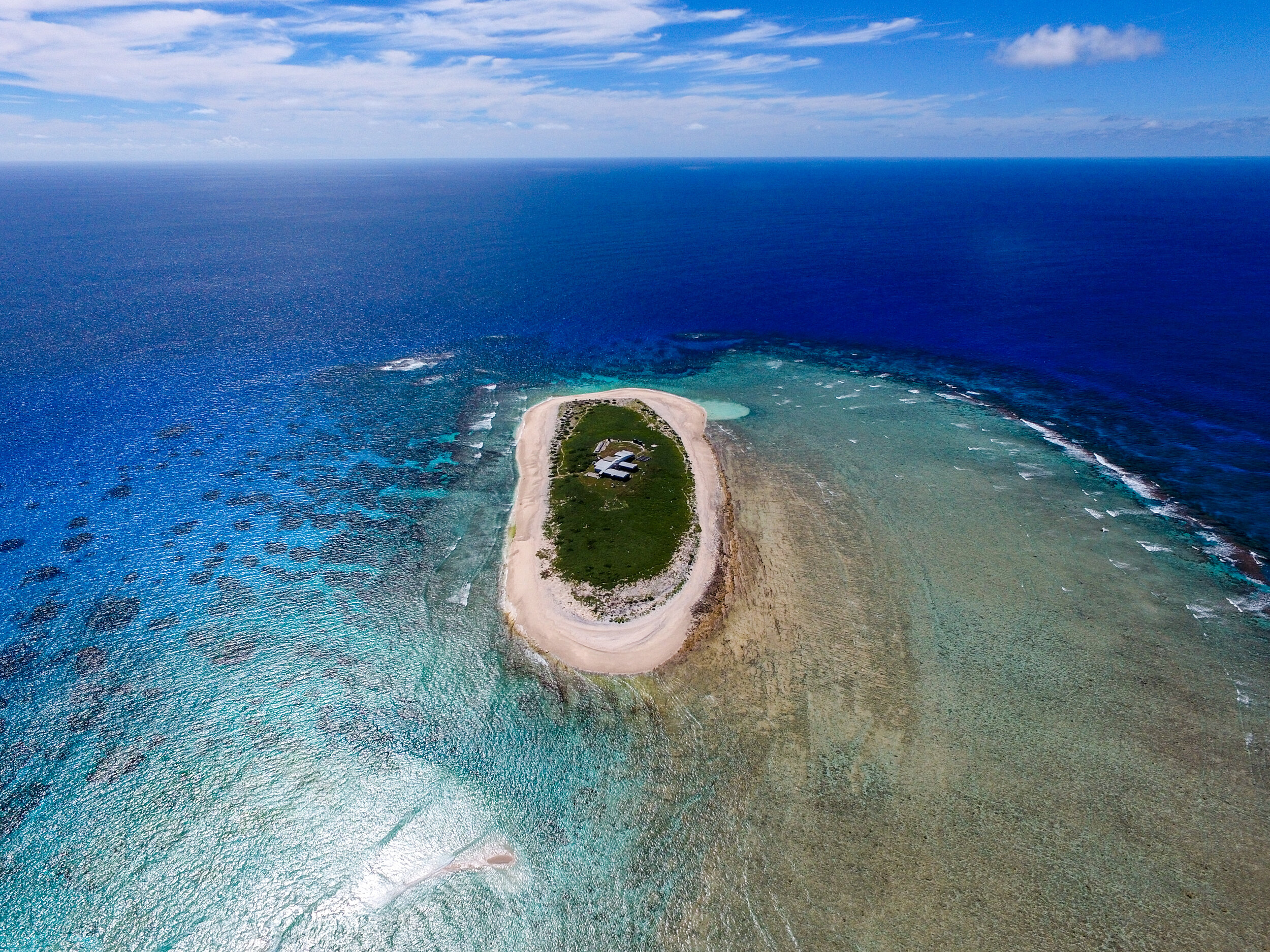  March 2019 - Willis Island from above 