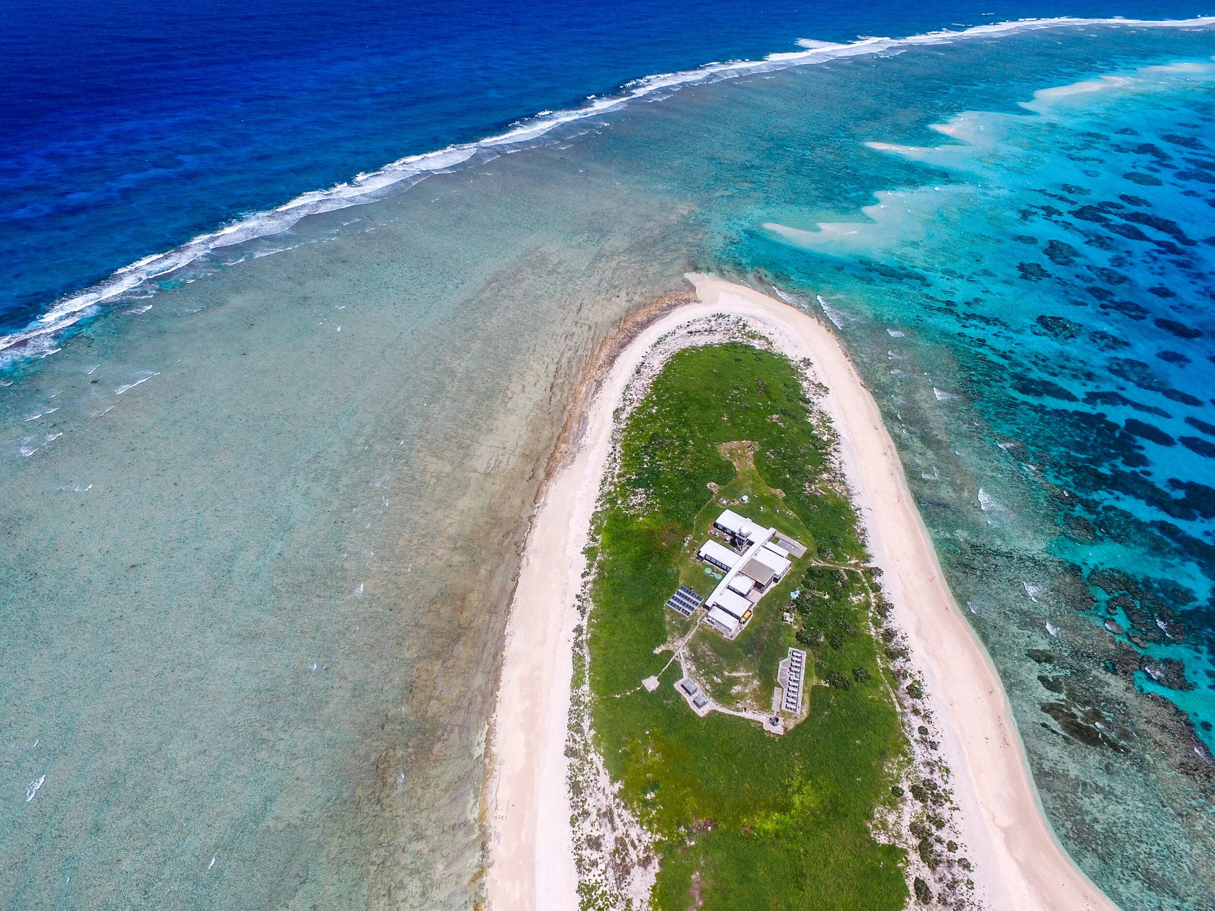  February 2019 - View of Willis Island from above 