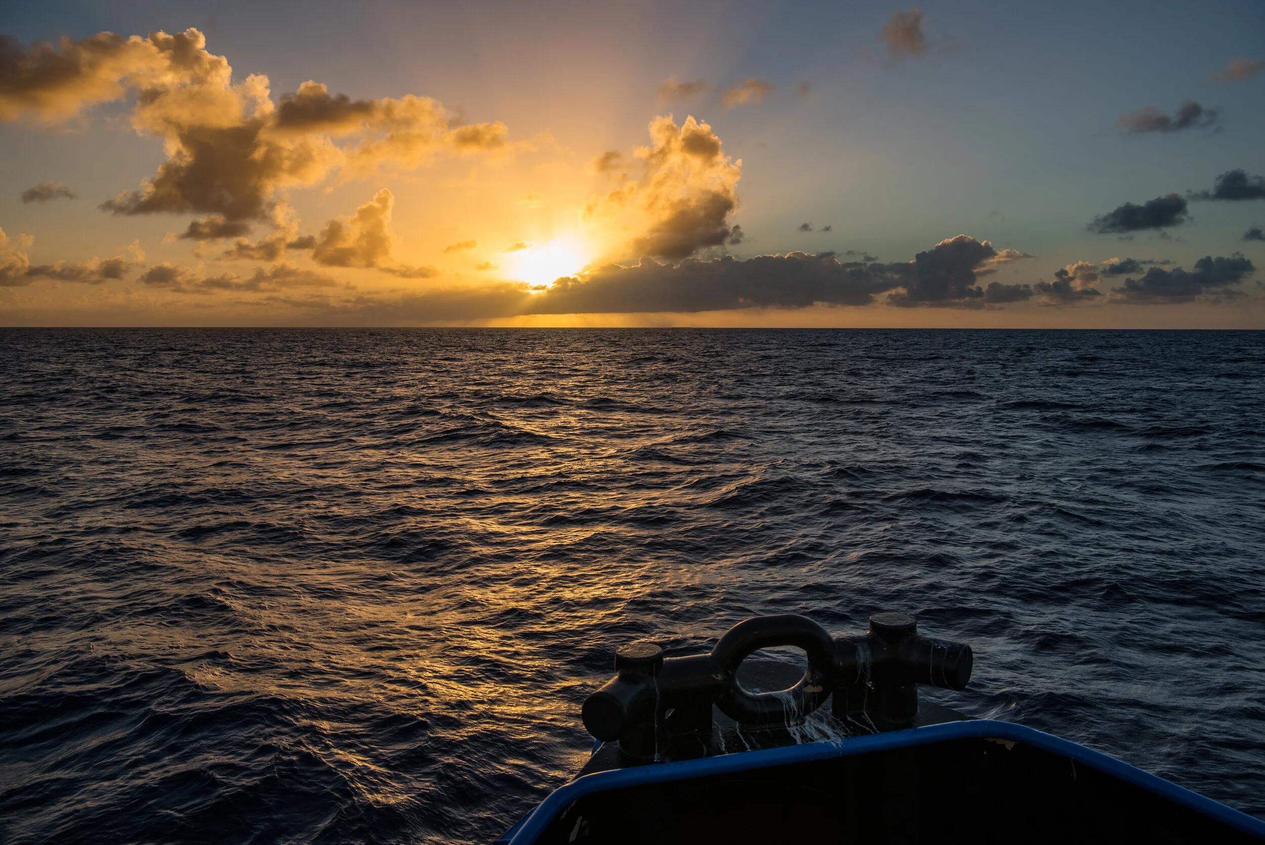 April 2019 - Heading towards the setting sun - next stop Cairns 