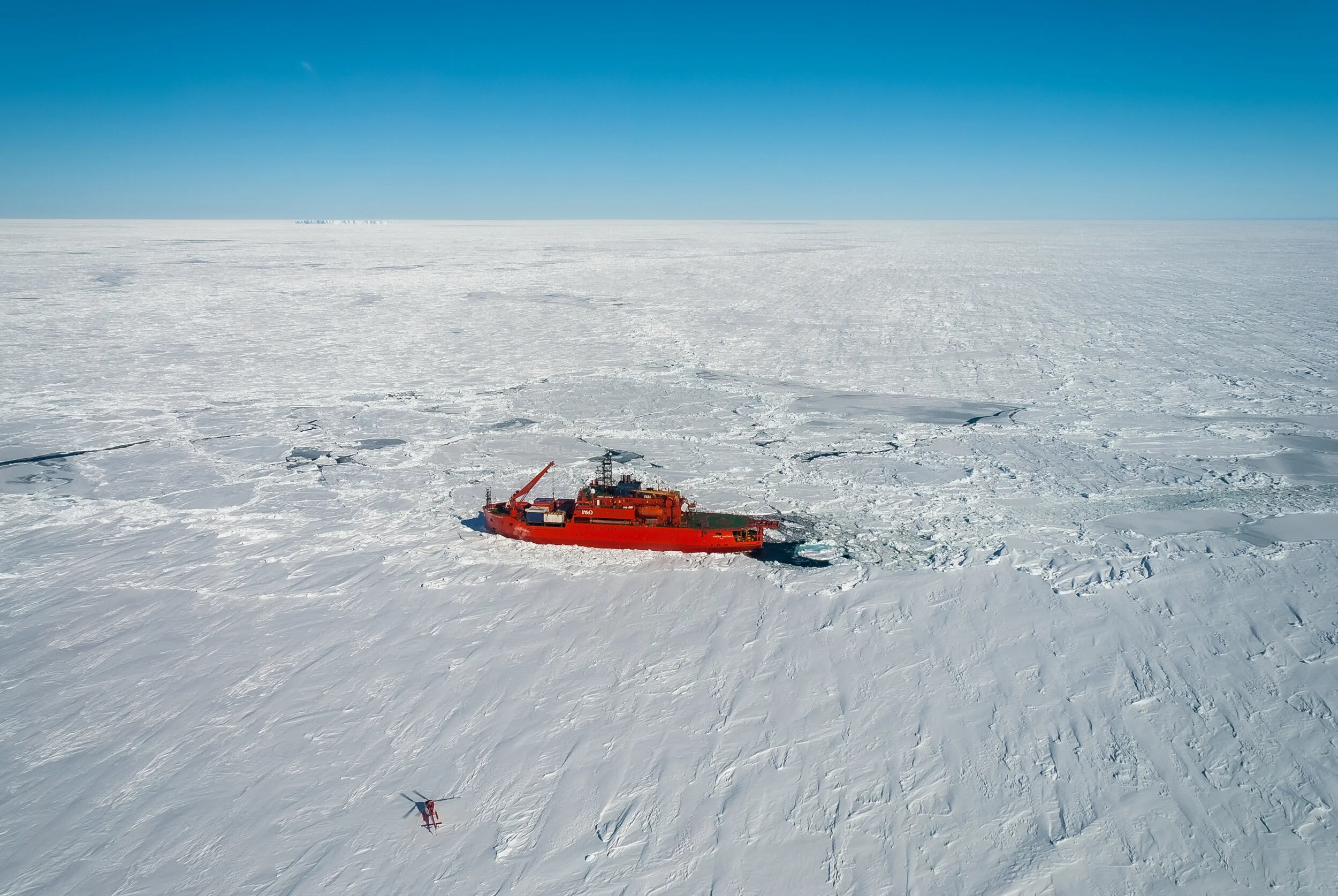 10 - 2007/08 Australian Antarctic summer season - Flight to Casey - vast expanse of Sea Ice