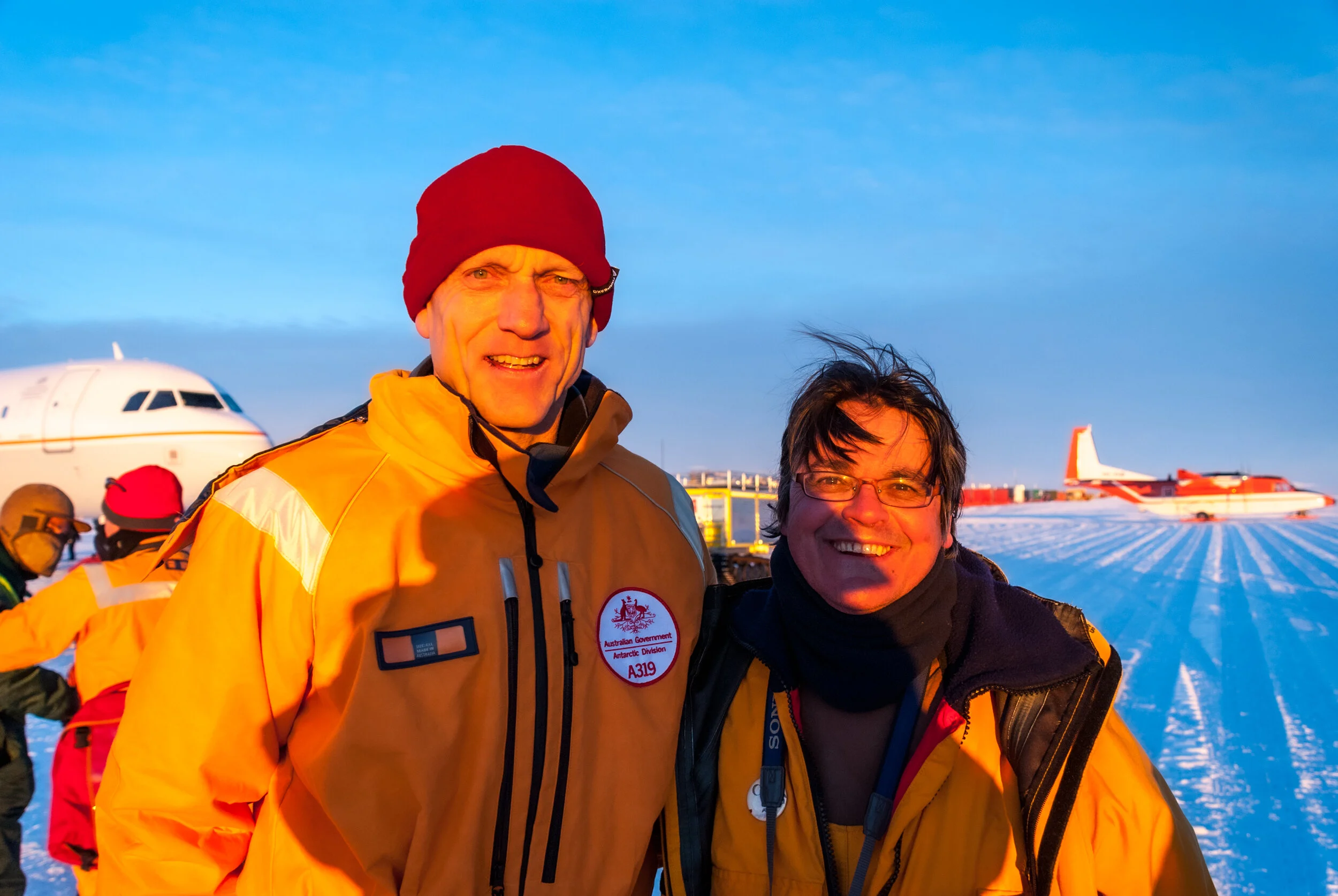 21 - Inaugural  flight of the Airbus A319 to and from Wilkins Runway