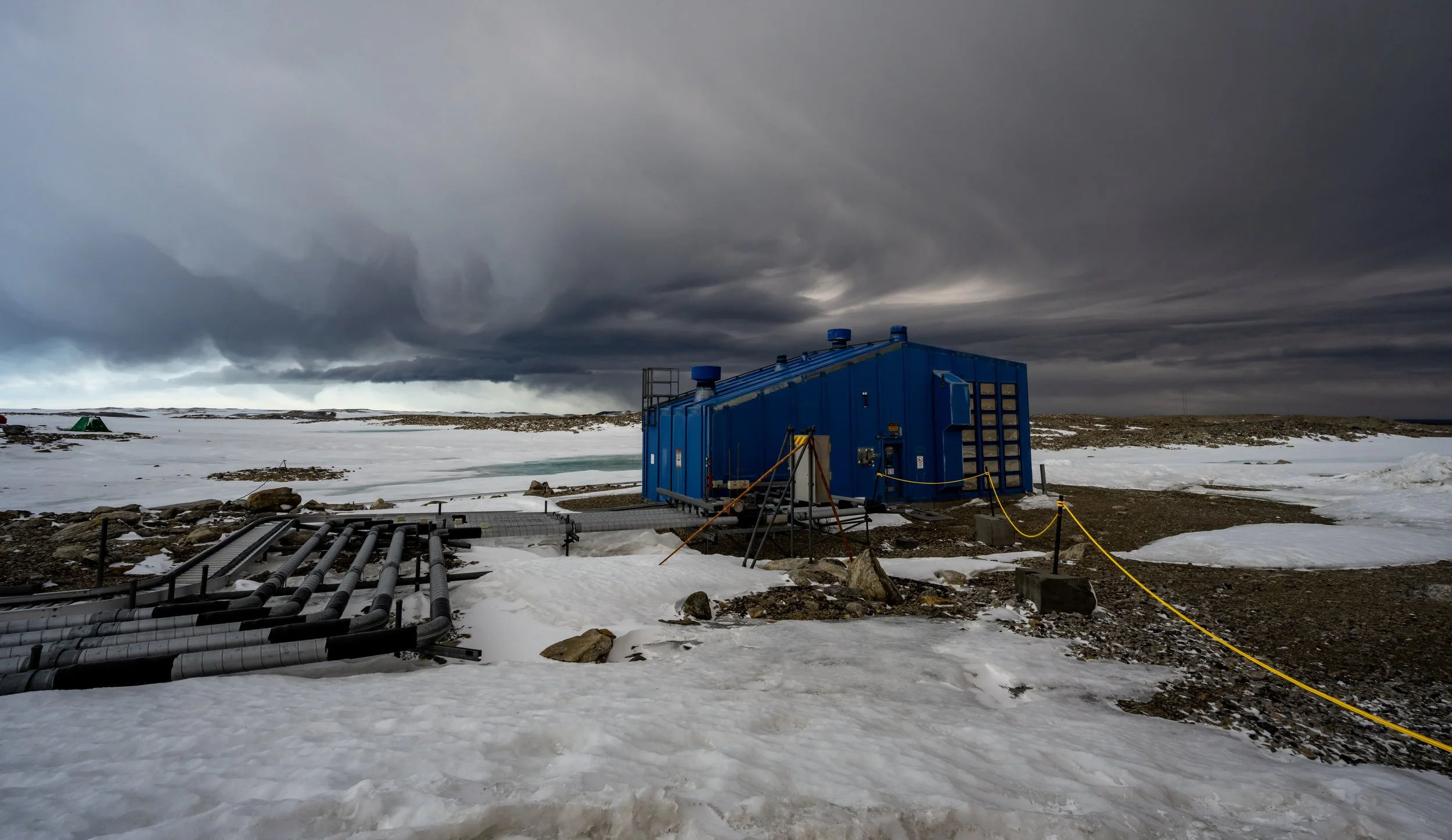 C53 - Dynamic, moody skies south of the Weather balloon building