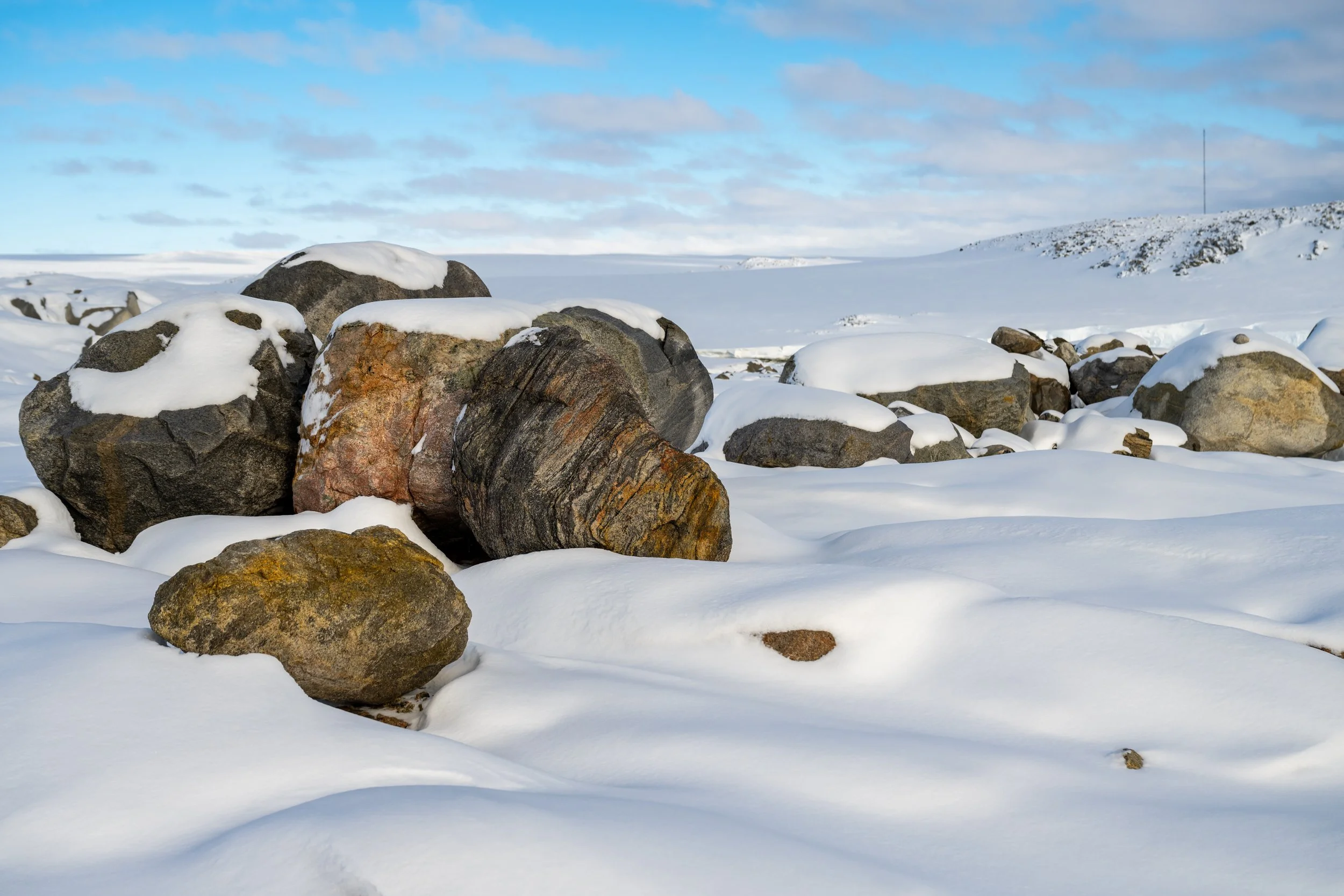 C90 - Fresh snow near Casey wharf