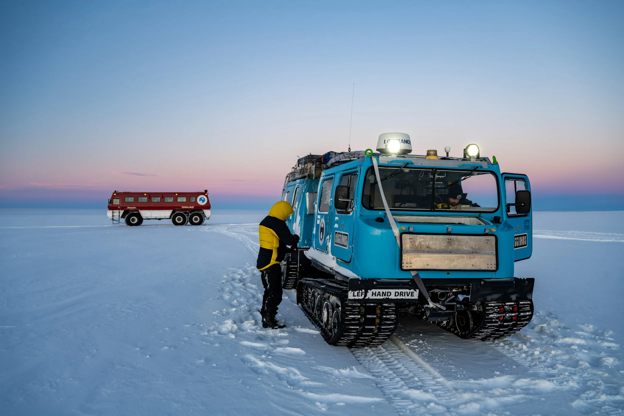 C168 - On the Ice Plateau (~ 730m ASL) near Wilkins Runway