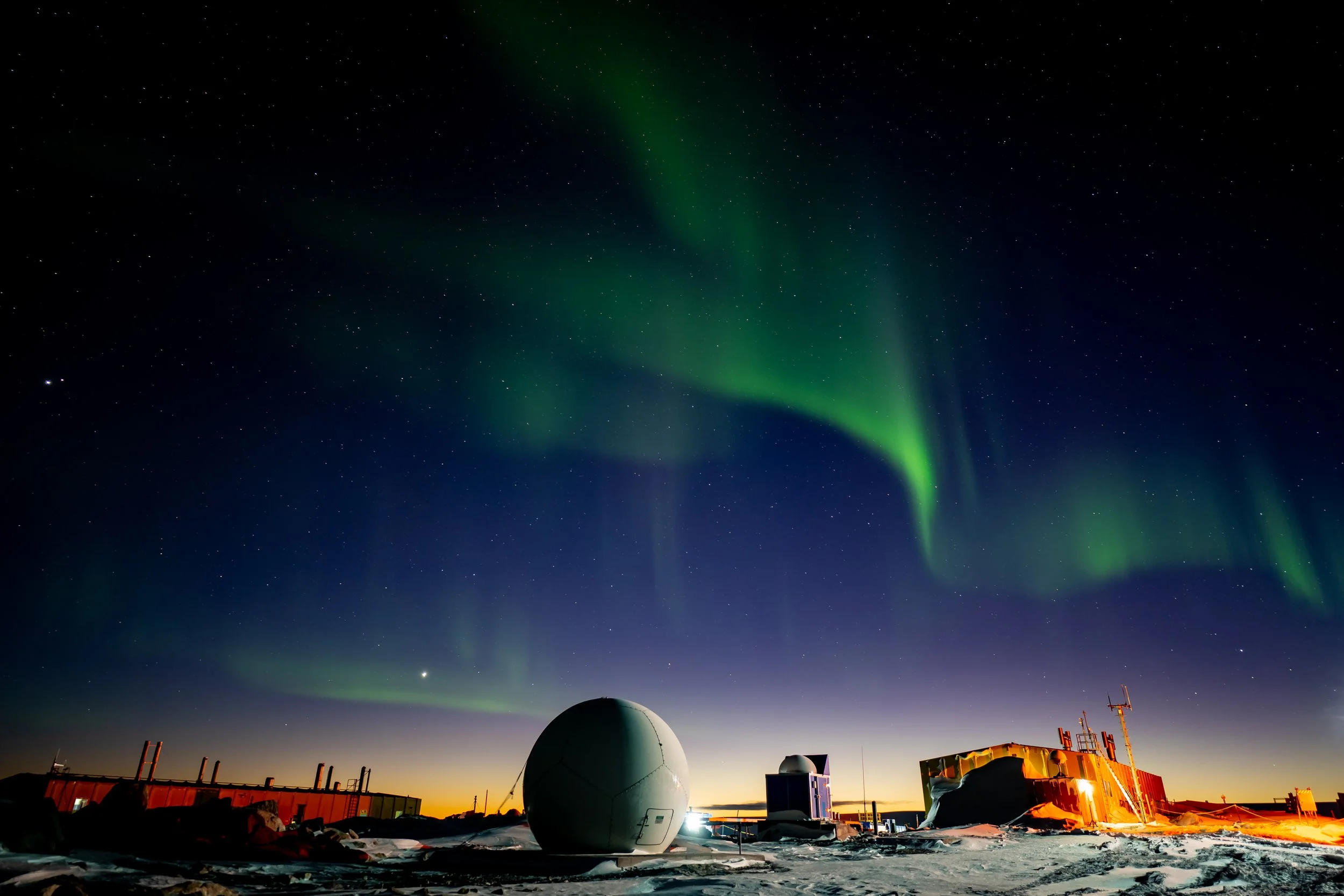 C262 - 30th of May 2022 7:45 am - morning Aurora north of Casey