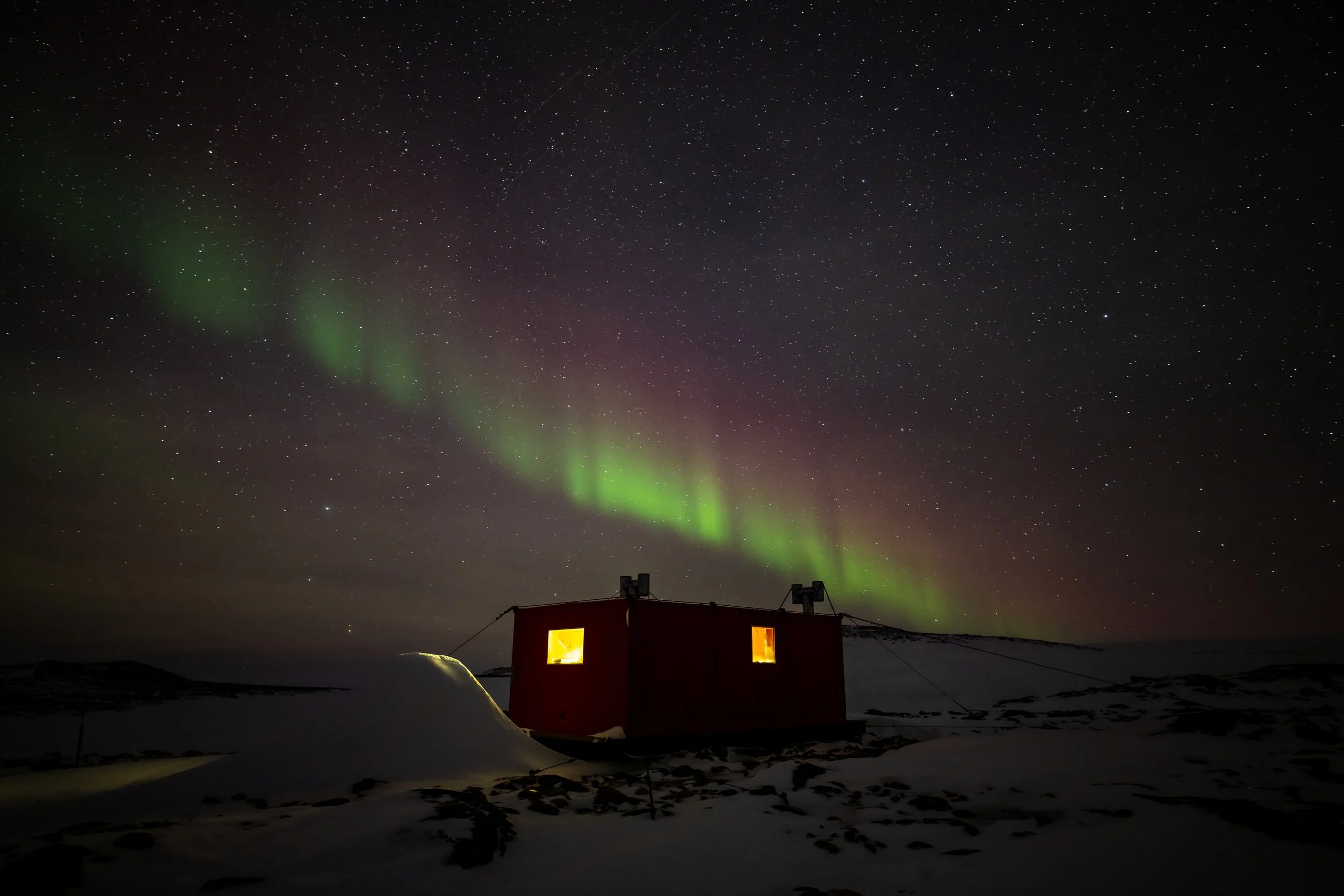 C266 - 7th of May 2022 7:14 pm - Aurora to the north of Robbos hut