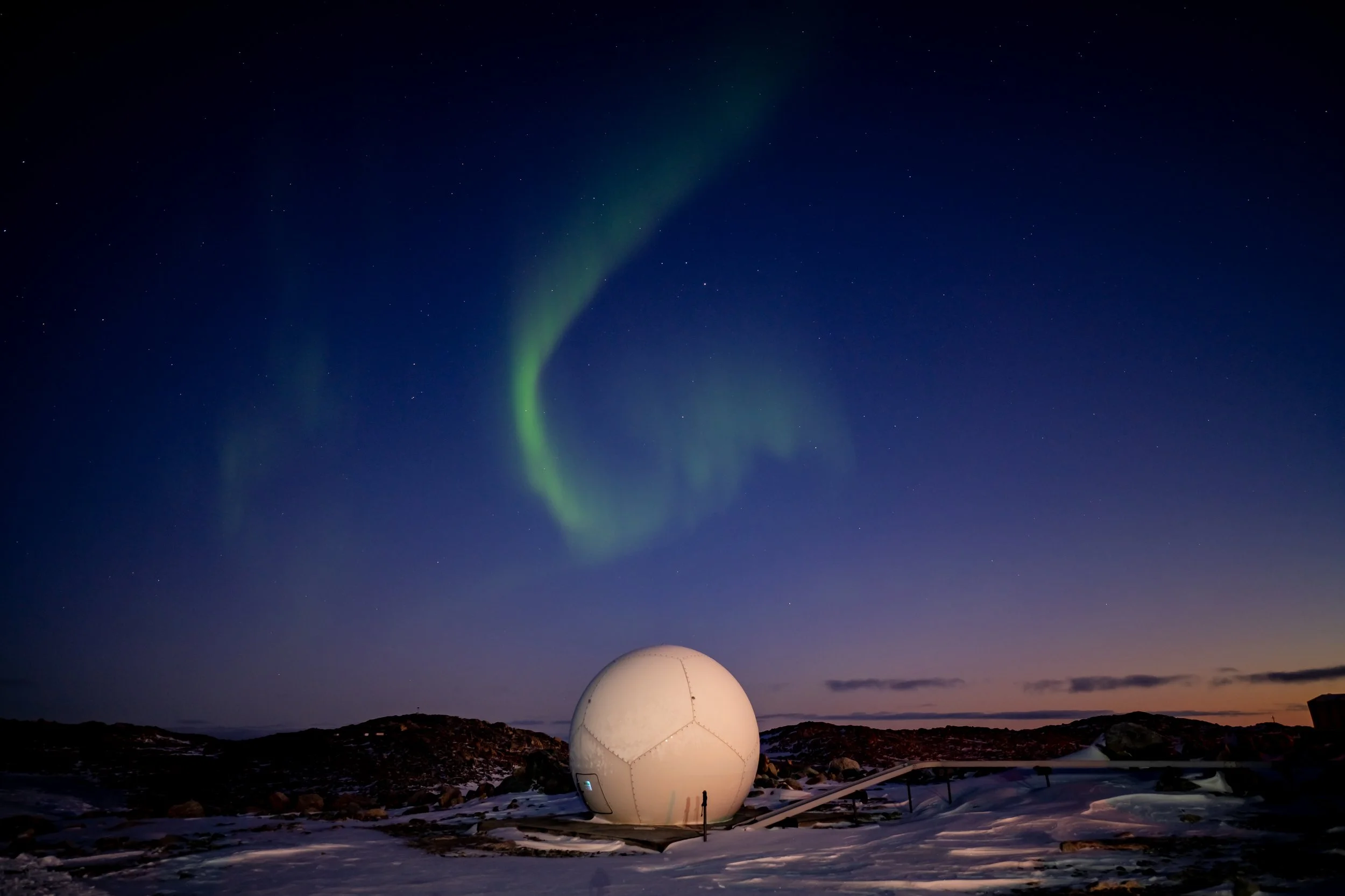 C274 - 30th of May 2022 8:22 am - Dawn Aurora to the north of Casey