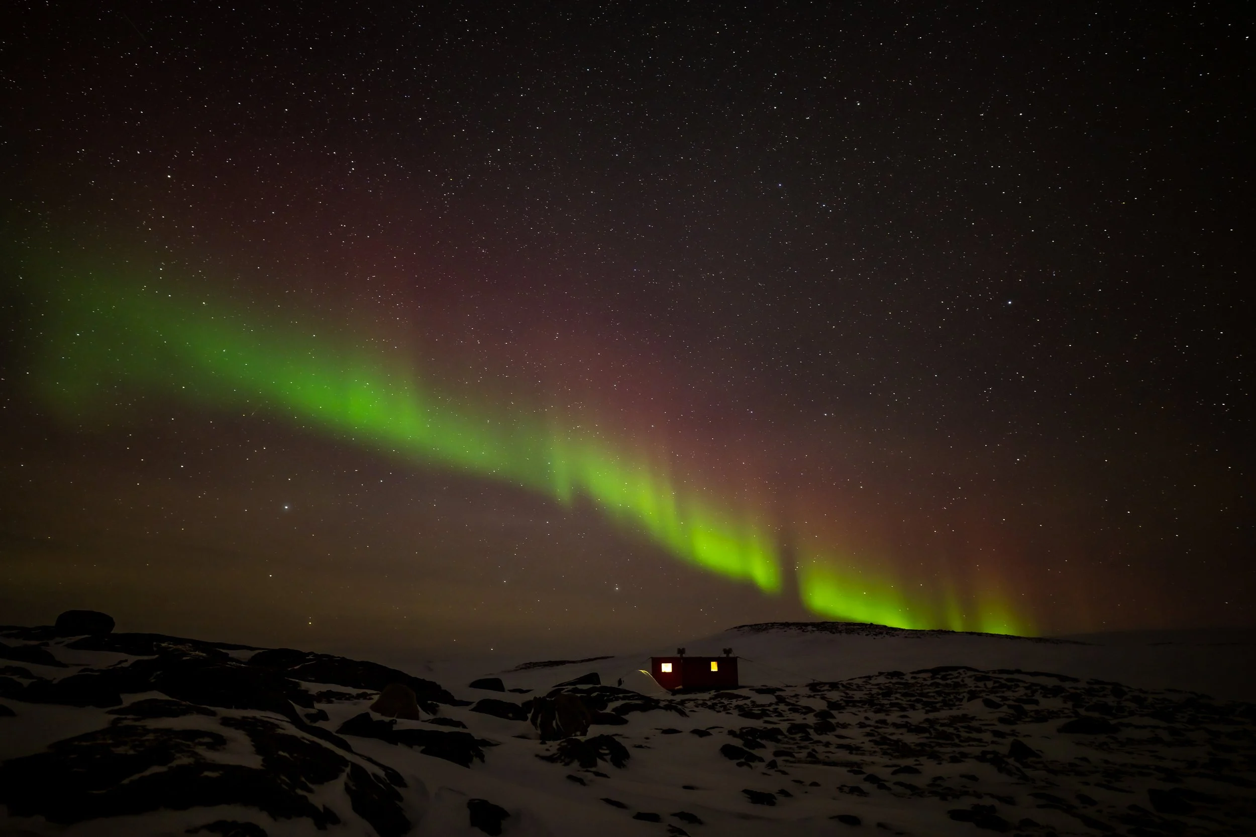 C278 - 7th of May 2022 7:34 pm - Aurora to the north of Robbos hut