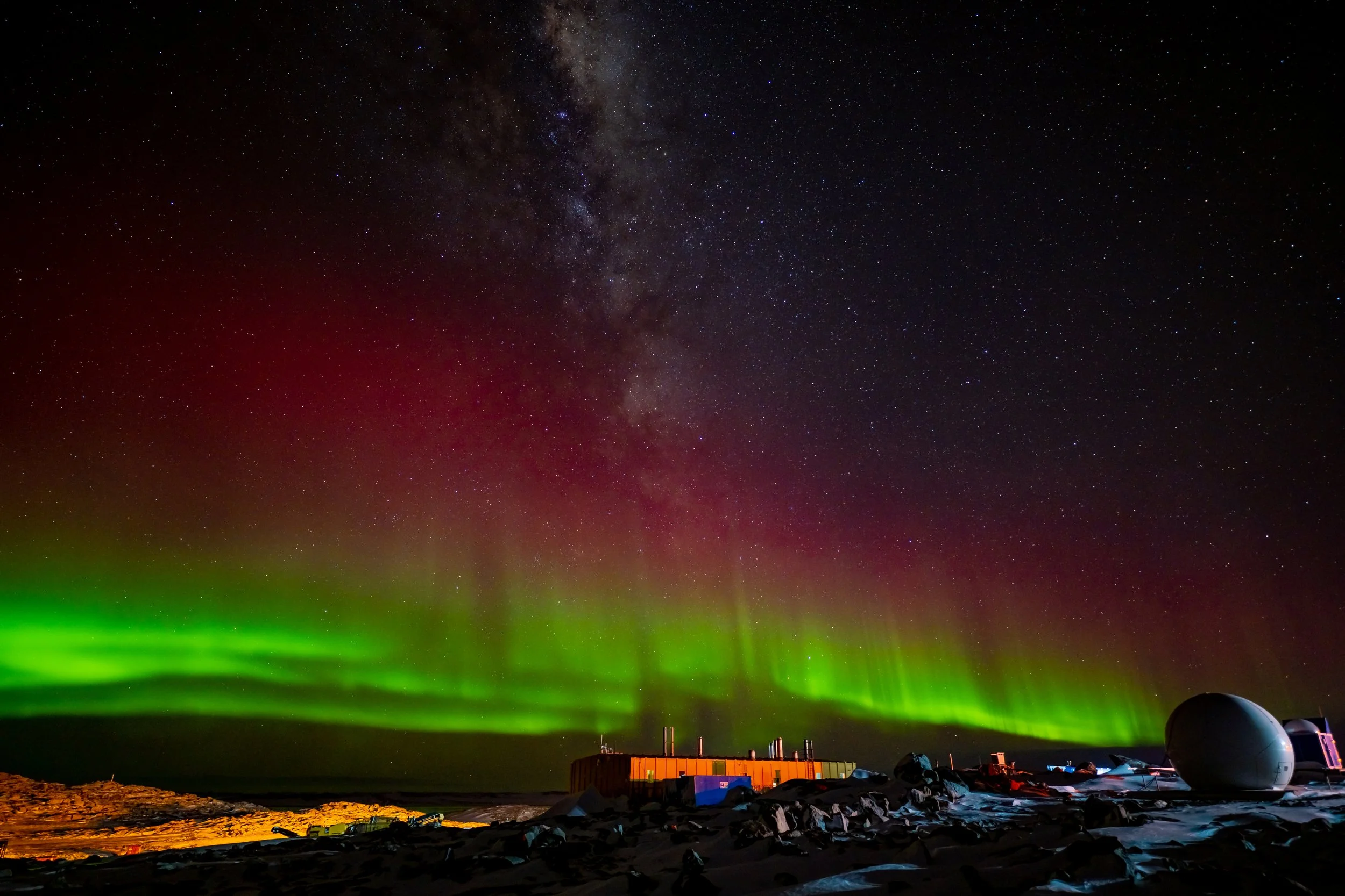 C295 - 28th of May 2022 1:15 am - Aurora to the north of Casey
