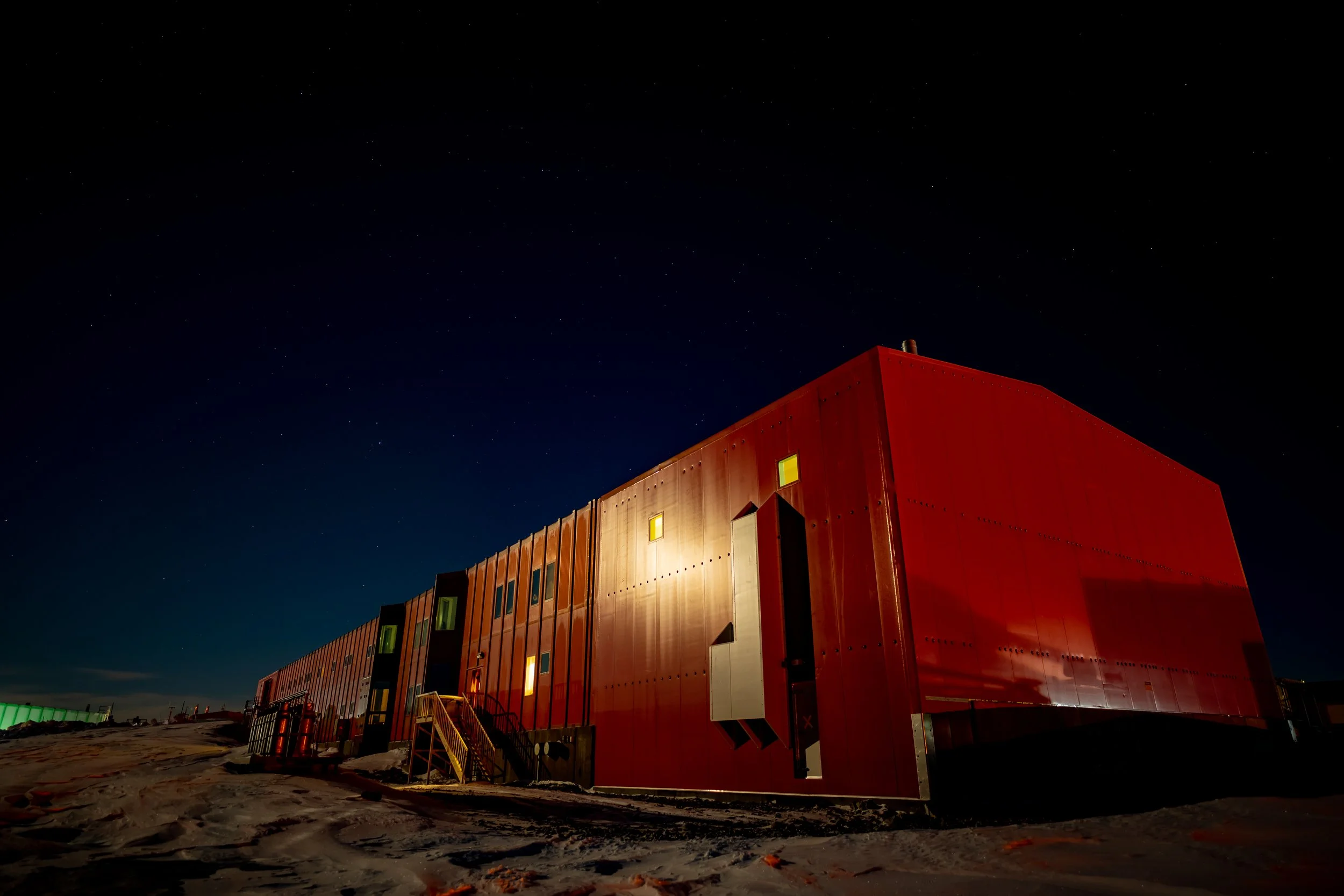 C398 - 13th of July 7:31 am - Moonlight on the back of the Red Shed