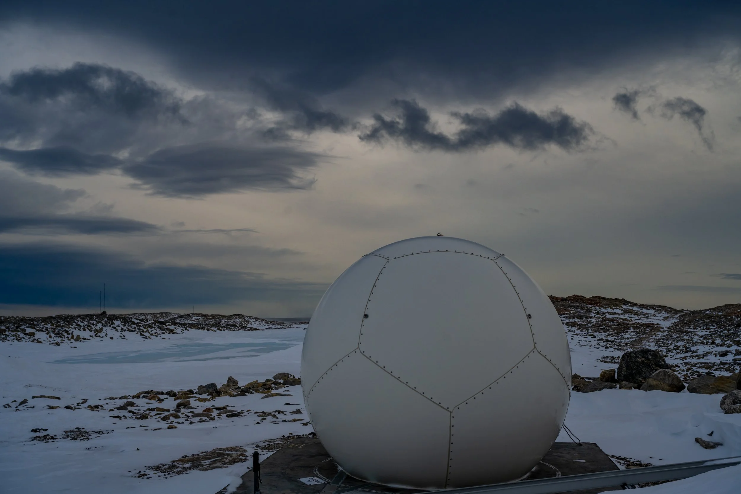 C414 - 26th of July 2:19 pm -  Stratus and Lenticular cloud as a result of strong winds aloft