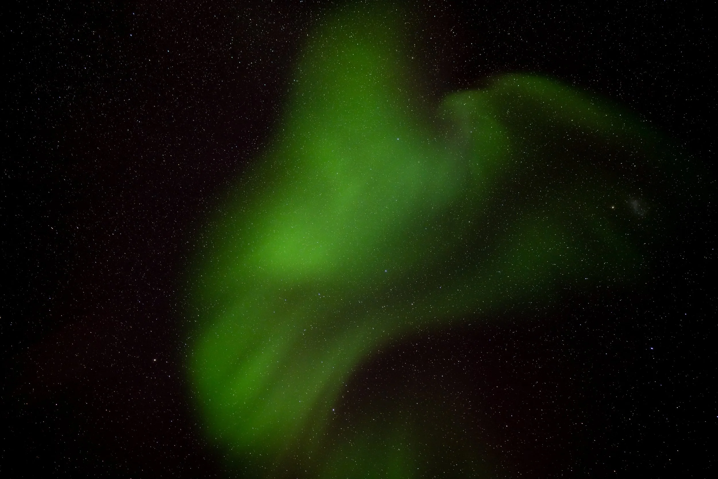 C434 - 20th of August 12:07 am - 'Dove' Aurora overhead