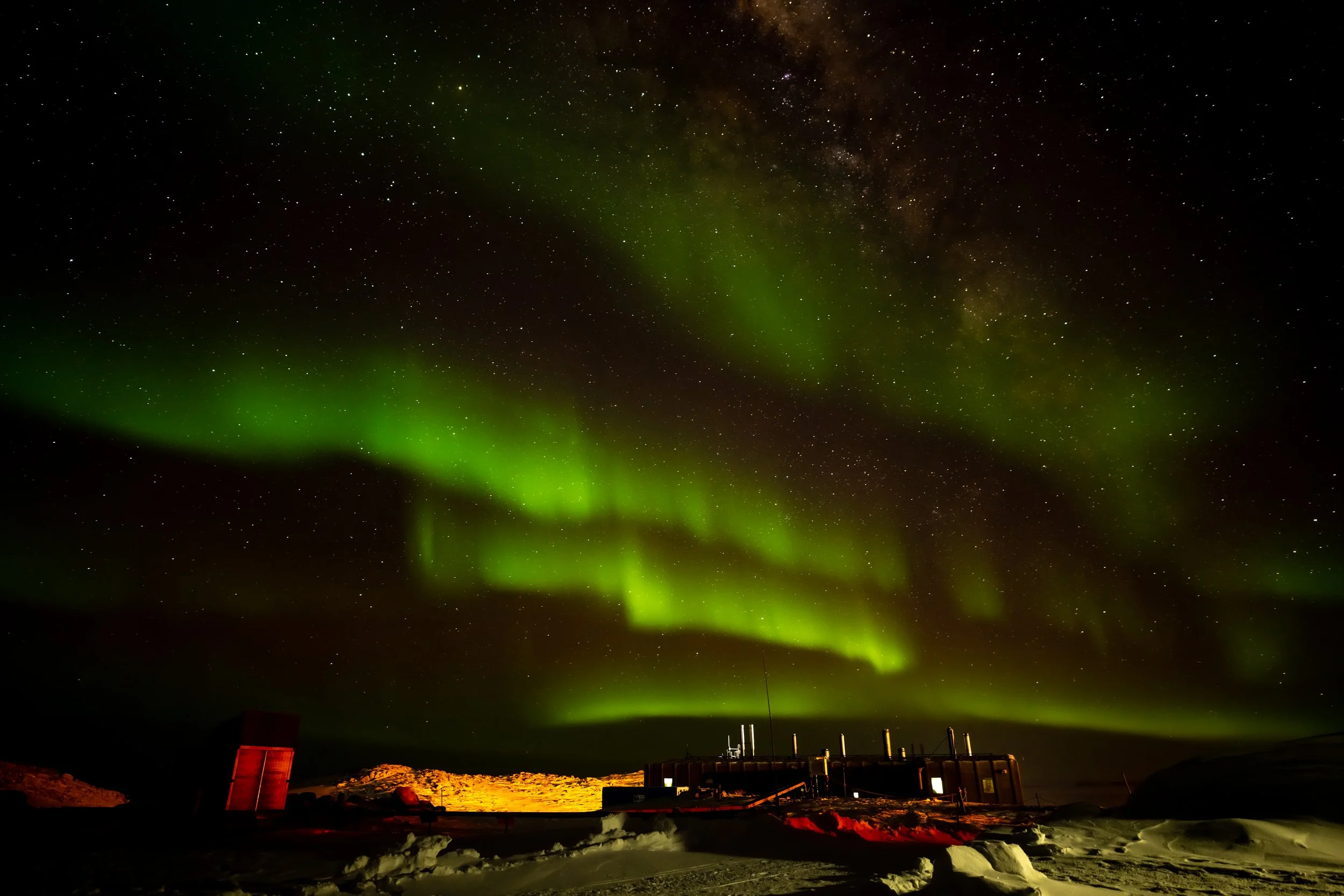 C447 - 21st of August 9:08 pm - Aurora to the north