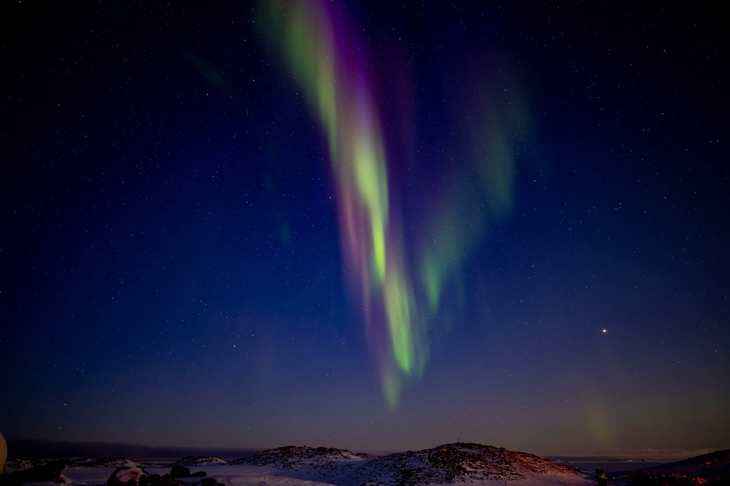 C466 - 18th of August 6:41 am - Early morning Aurora to the west