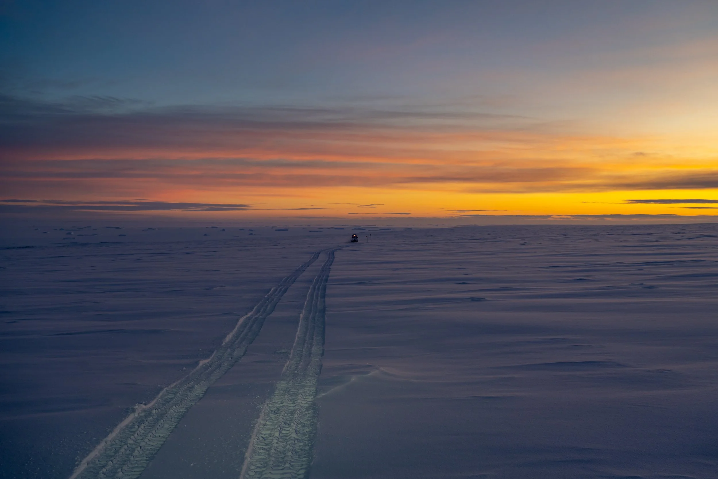C490 - 7th of August 9:05 am - Heading out to Jack's Hut at sunrise