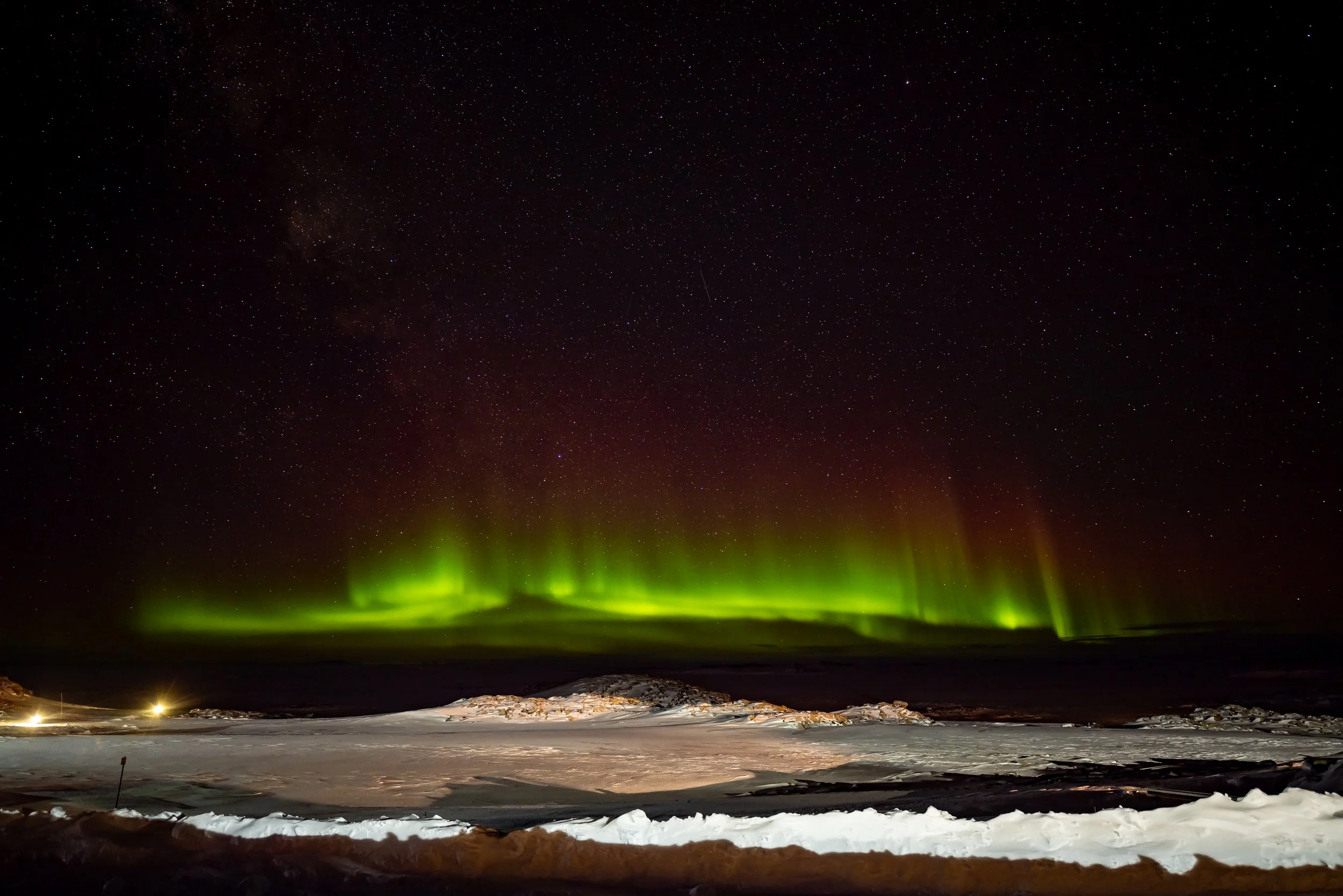 C529 - 19th of September 9:06 pm - Aurora to the north