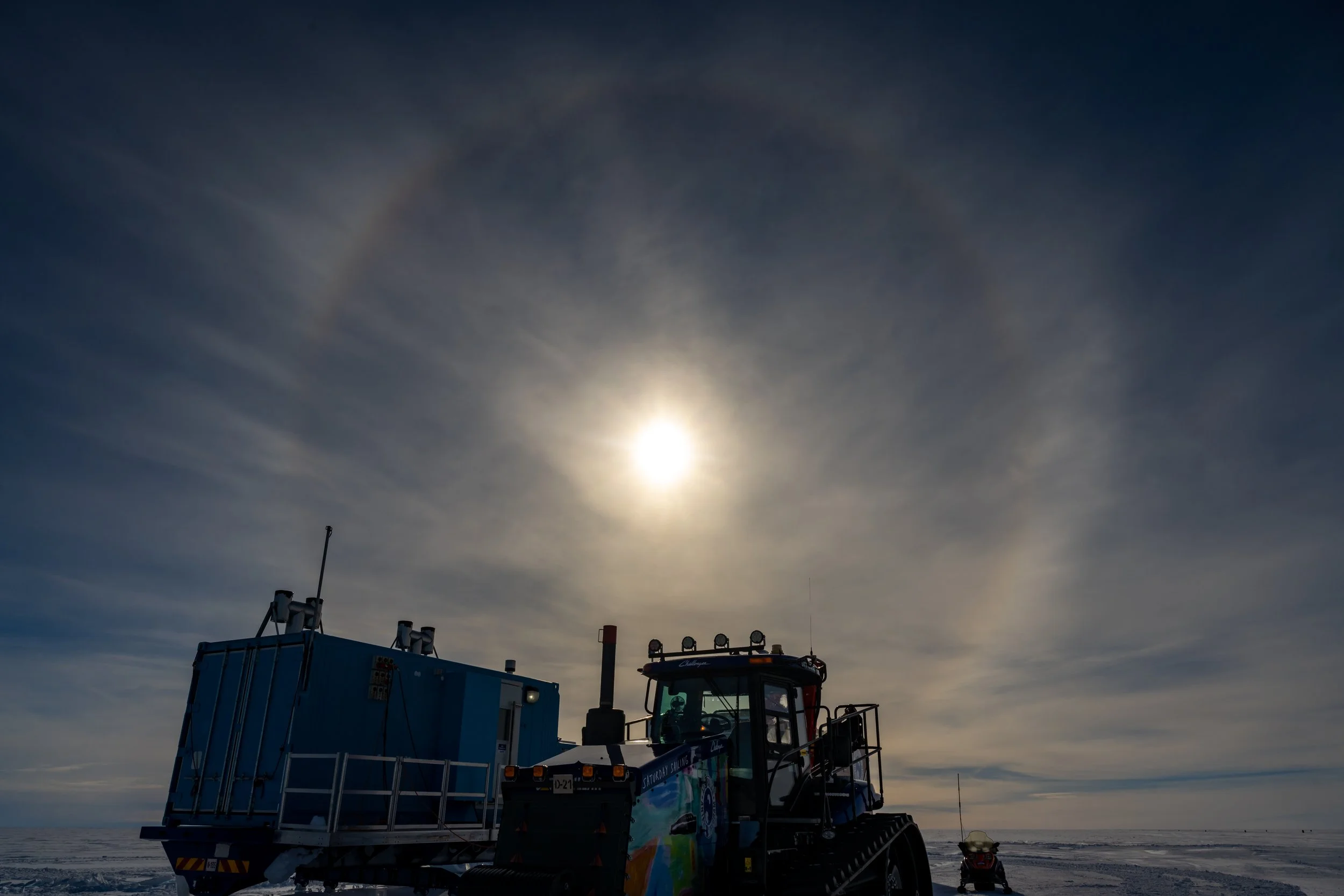 C555 - 30th of October 11:11 am - Solar Halo at the Casey Skiway