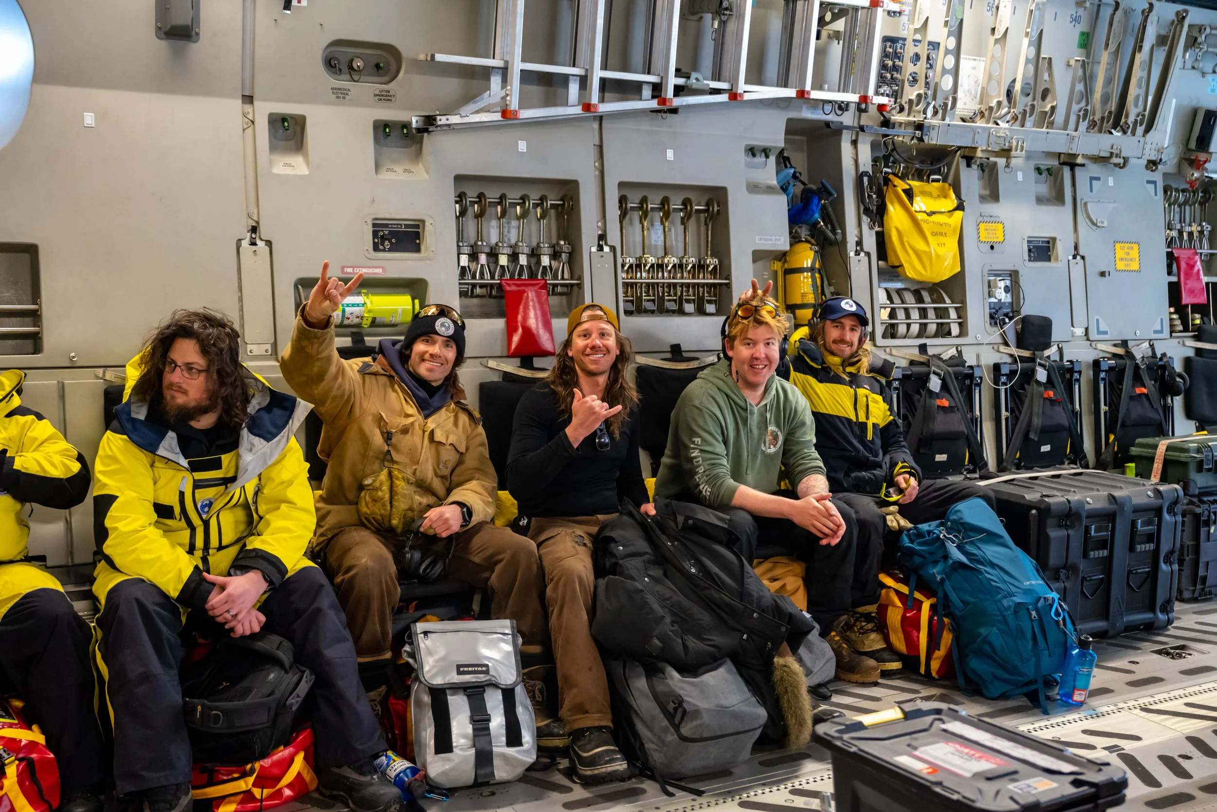 C630 - 26th of November 2022 12:57 pm - ANARE 75 departure day - inside the RAAF C17A Globemaster 