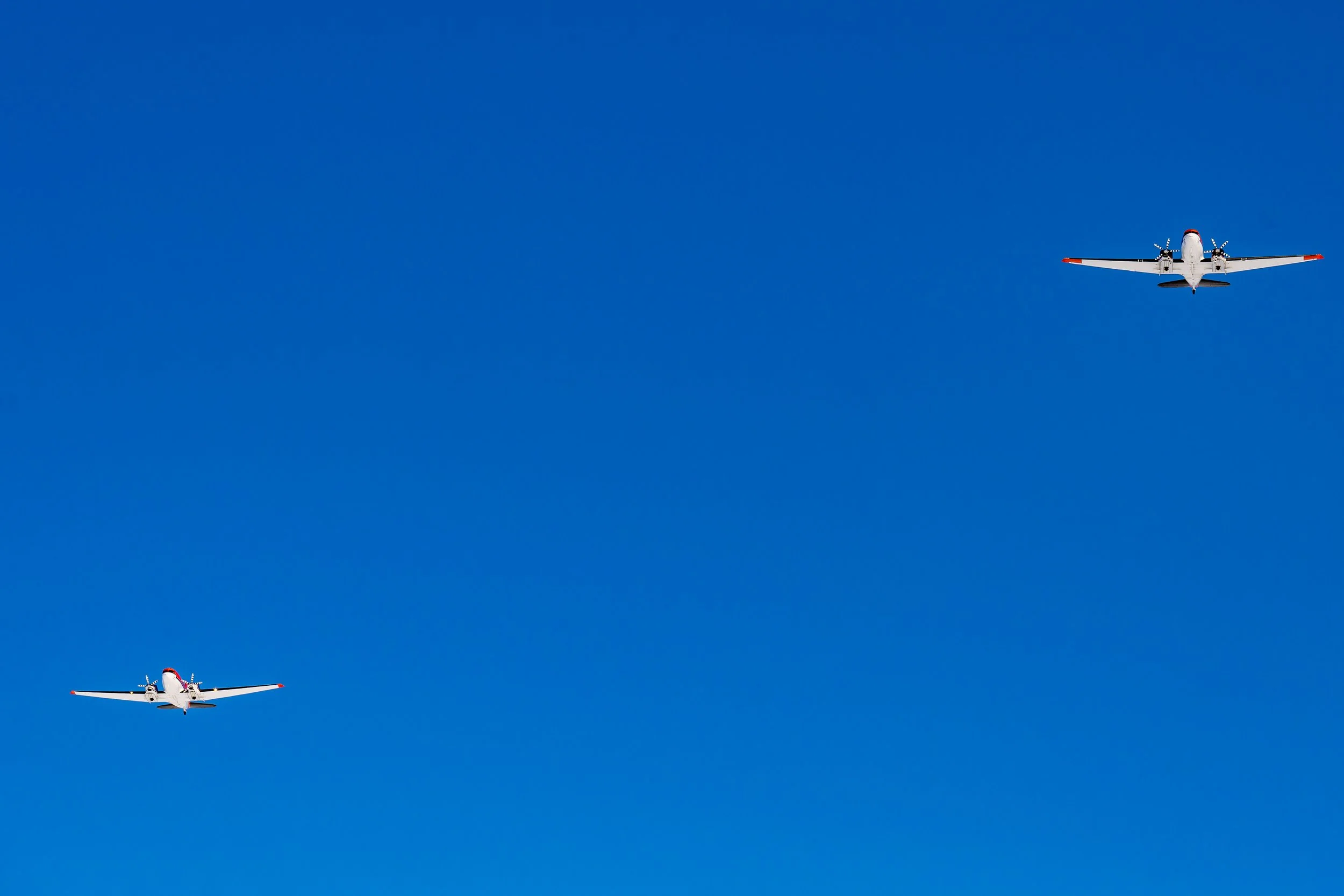 C667 - 12th of November 2022 7:36 pm - Two Ken Borek Baslers that arrived from McMurdo Station