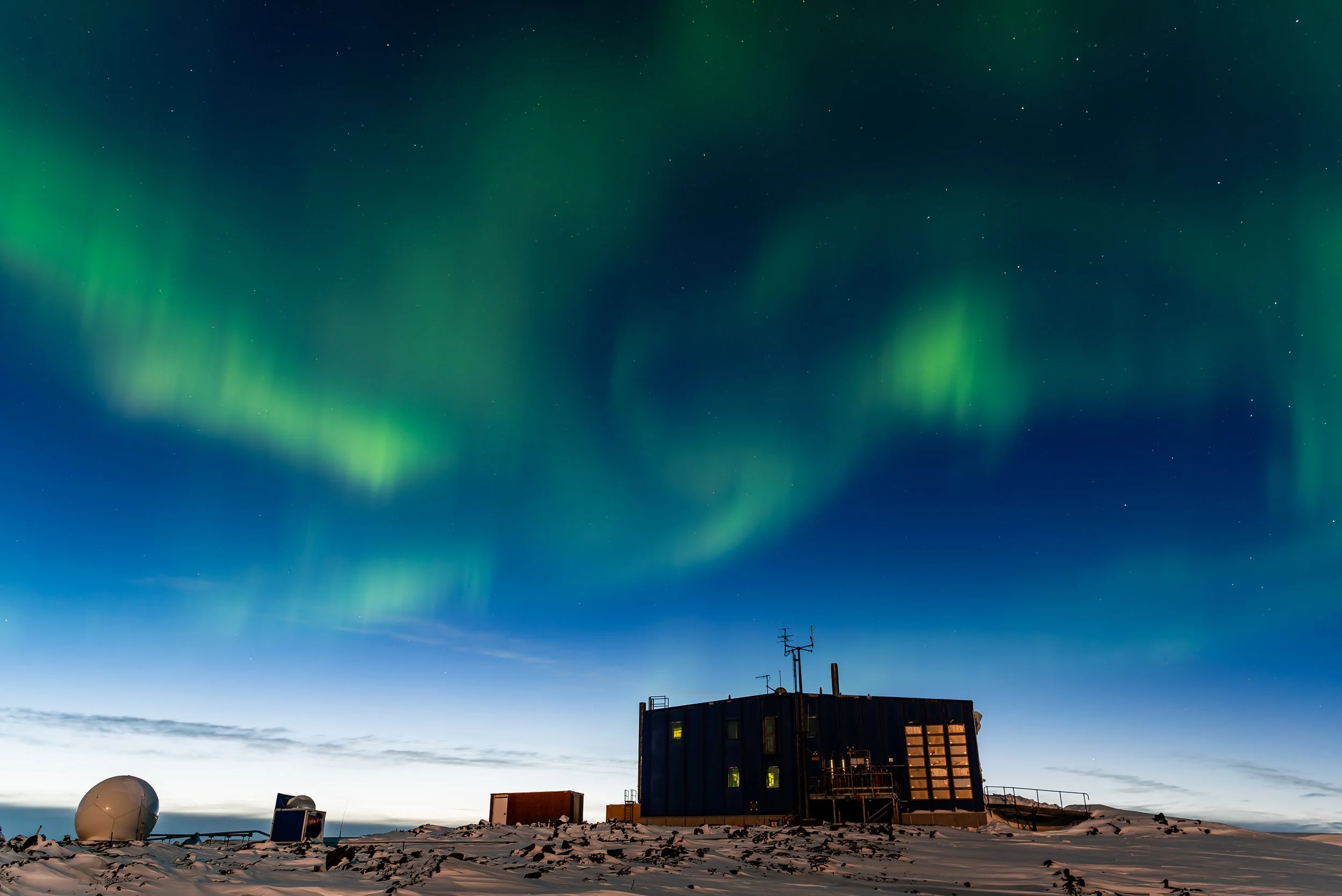 AA 012 - Davis Aurora 8th of September 2017 6:55 am, just before sunrise - Nikon D750, 24mm, f/2.8, ISO 100, exp 10sec