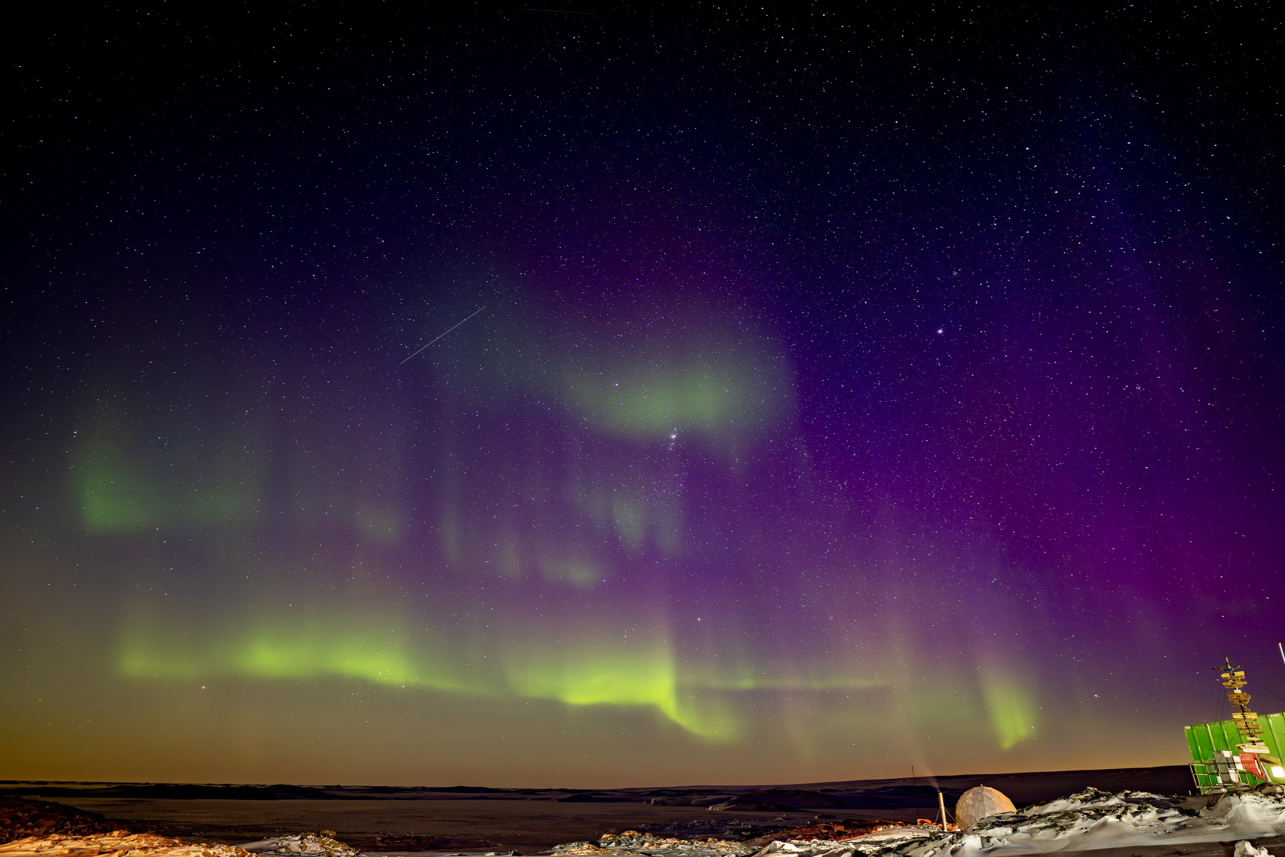 Cas AA 199 - 18th of August at 06:17 am. Nikon Z7 ii 20mm f/1.8 lens, ISO 320 exp 15 sec