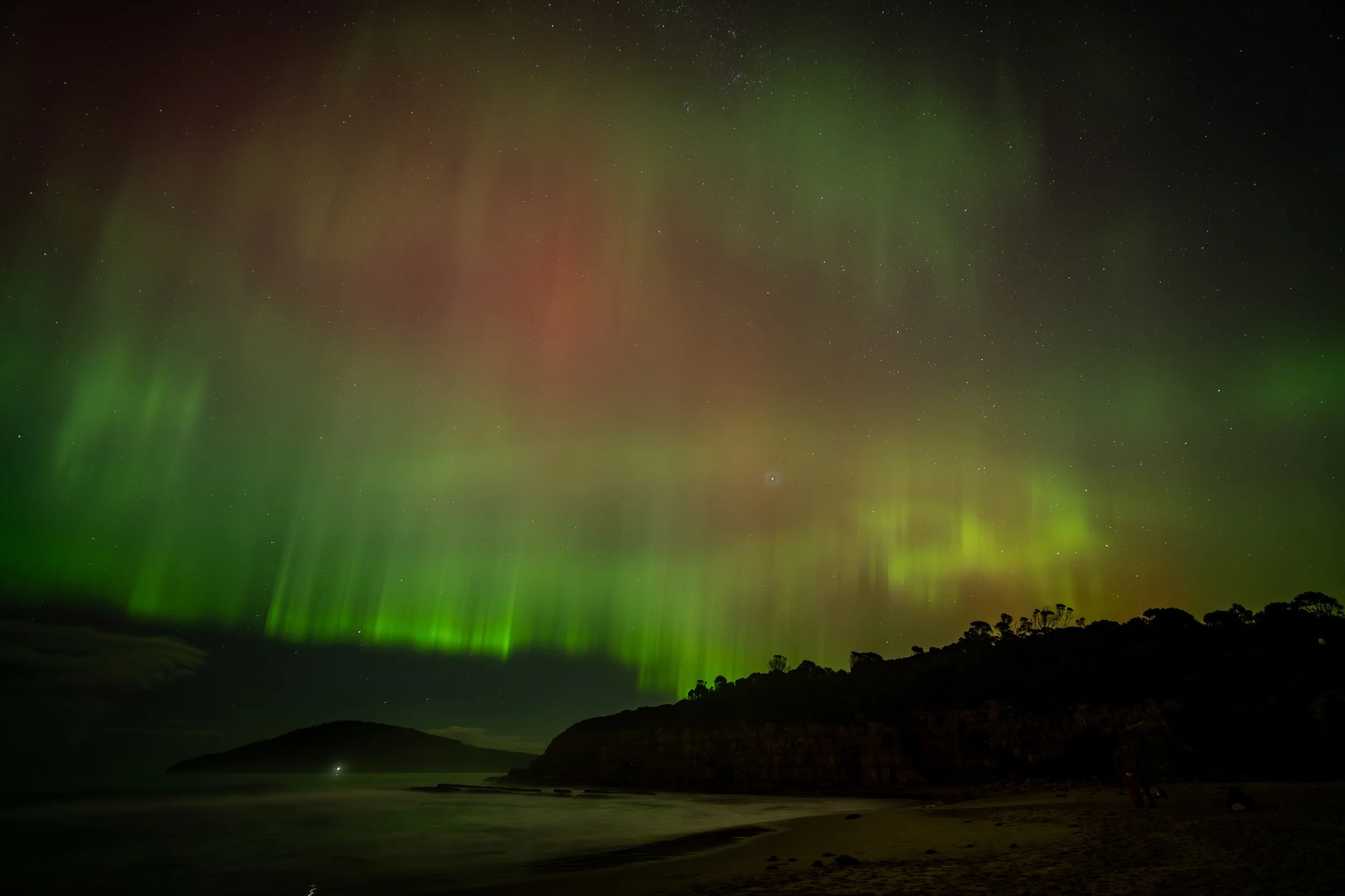 G5 Storm 103 - May 11th 2024 11:09:43 pm Nikon Z7ii, LAOWA FFii 15mm f/2.0 lens, ISO 320 exp 10 sec