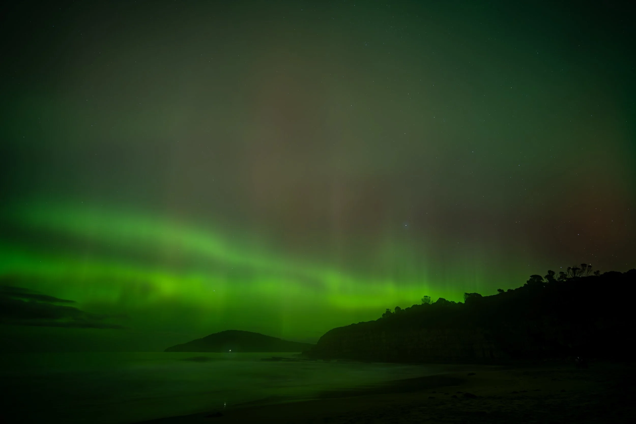 G5 Storm 109 - May 11th 2024 11:34:12 pm Nikon Z7ii, LAOWA FFii 15mm f/2.0 lens, ISO 200 exp 10 sec