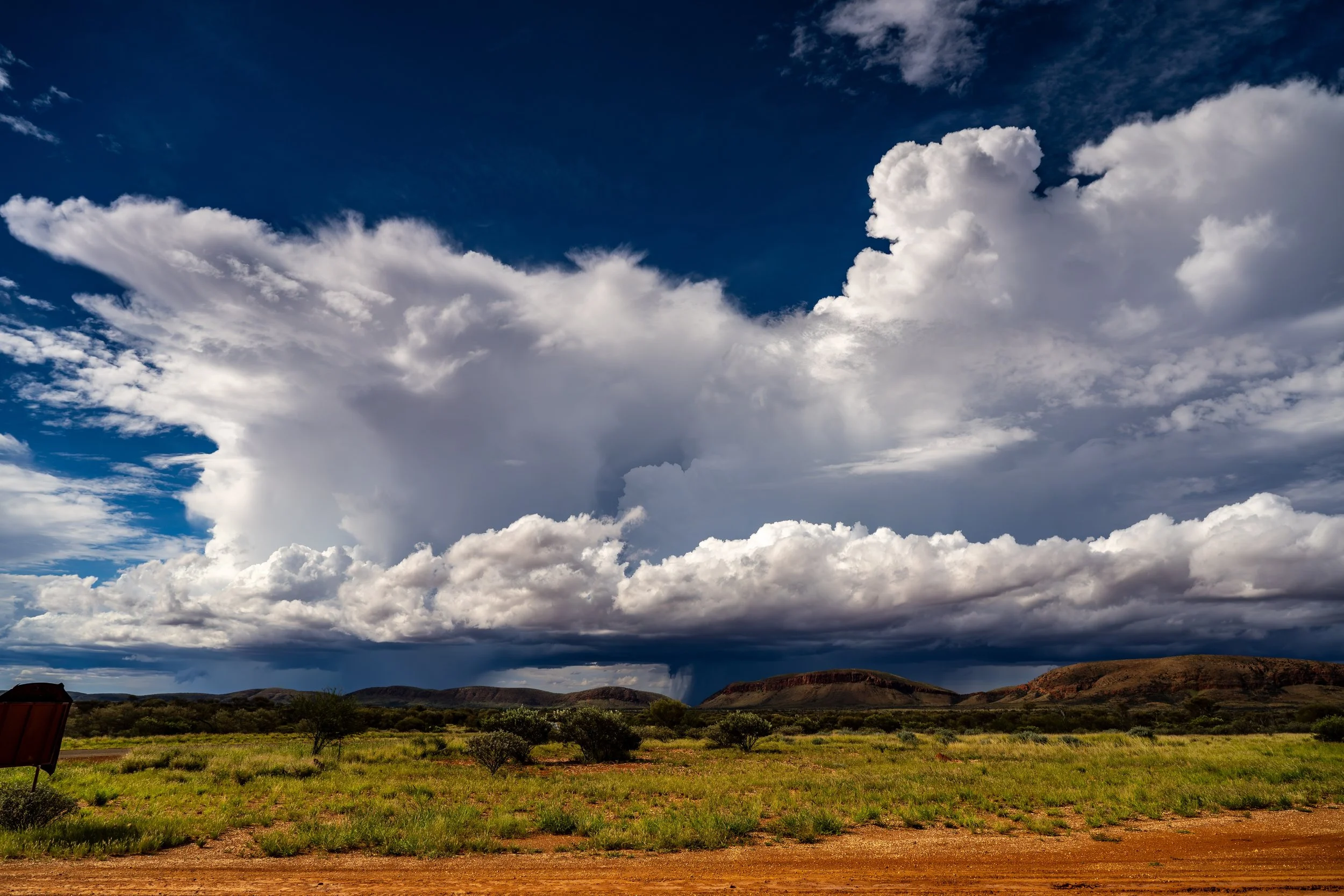 G012- 10th of December 2024 15:52 - Cumulonimbus north of Purli Yurliya (Rawlinson Ranges).
