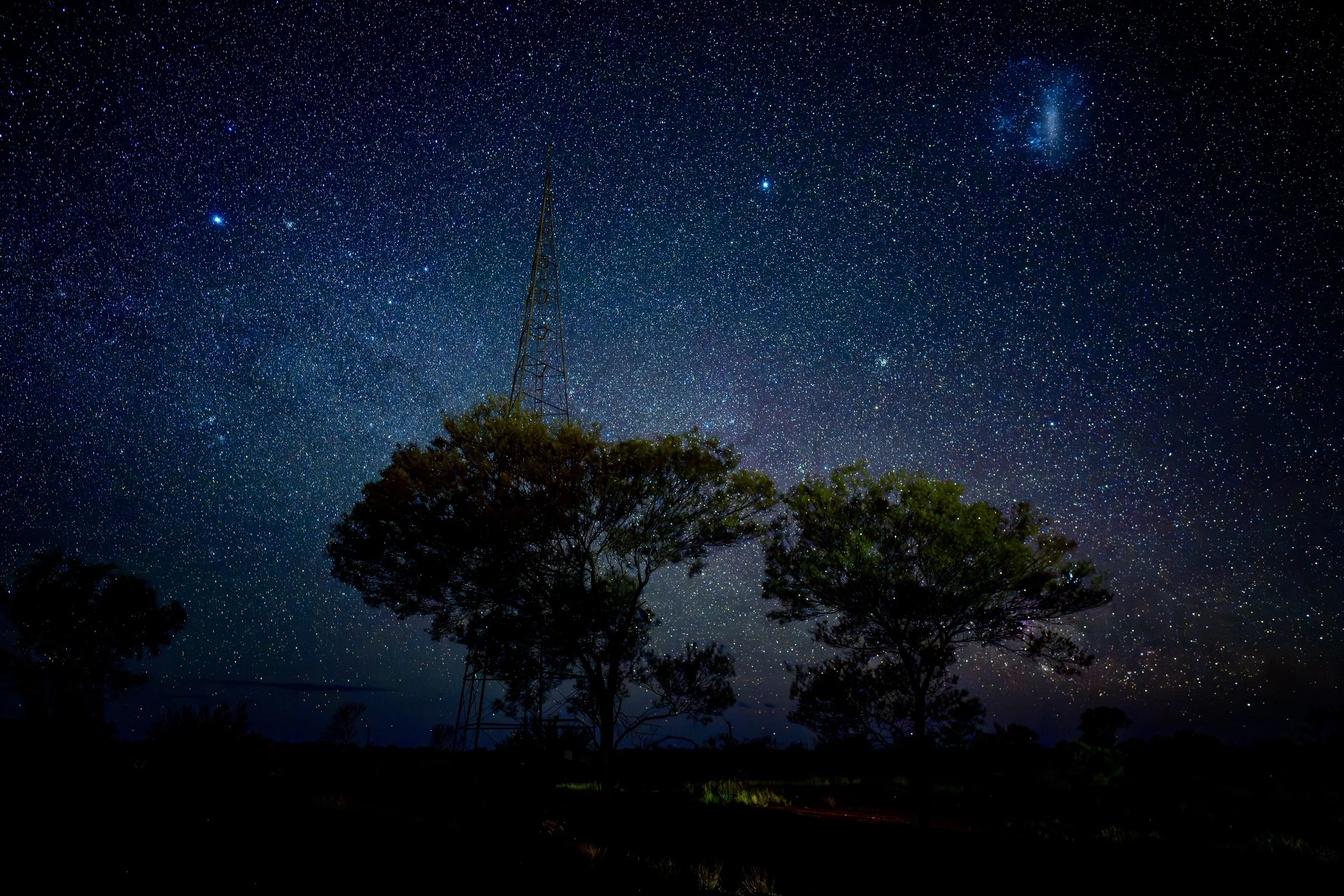 G027- 3rd of December 2024 22:14 - Night shot of the southwestern sky from the station - taken with NIKKOR Z 20mm ƒ1.8 S lens ISO 1000 f/1.8 exp 15sec