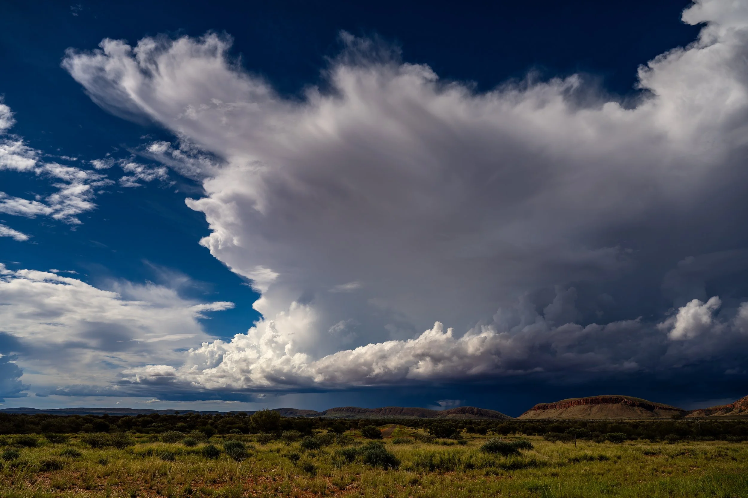 G071- 10th of December 2024 16:03 - Cumulonimbus north of Purli Yurliya (Rawlinson Ranges).