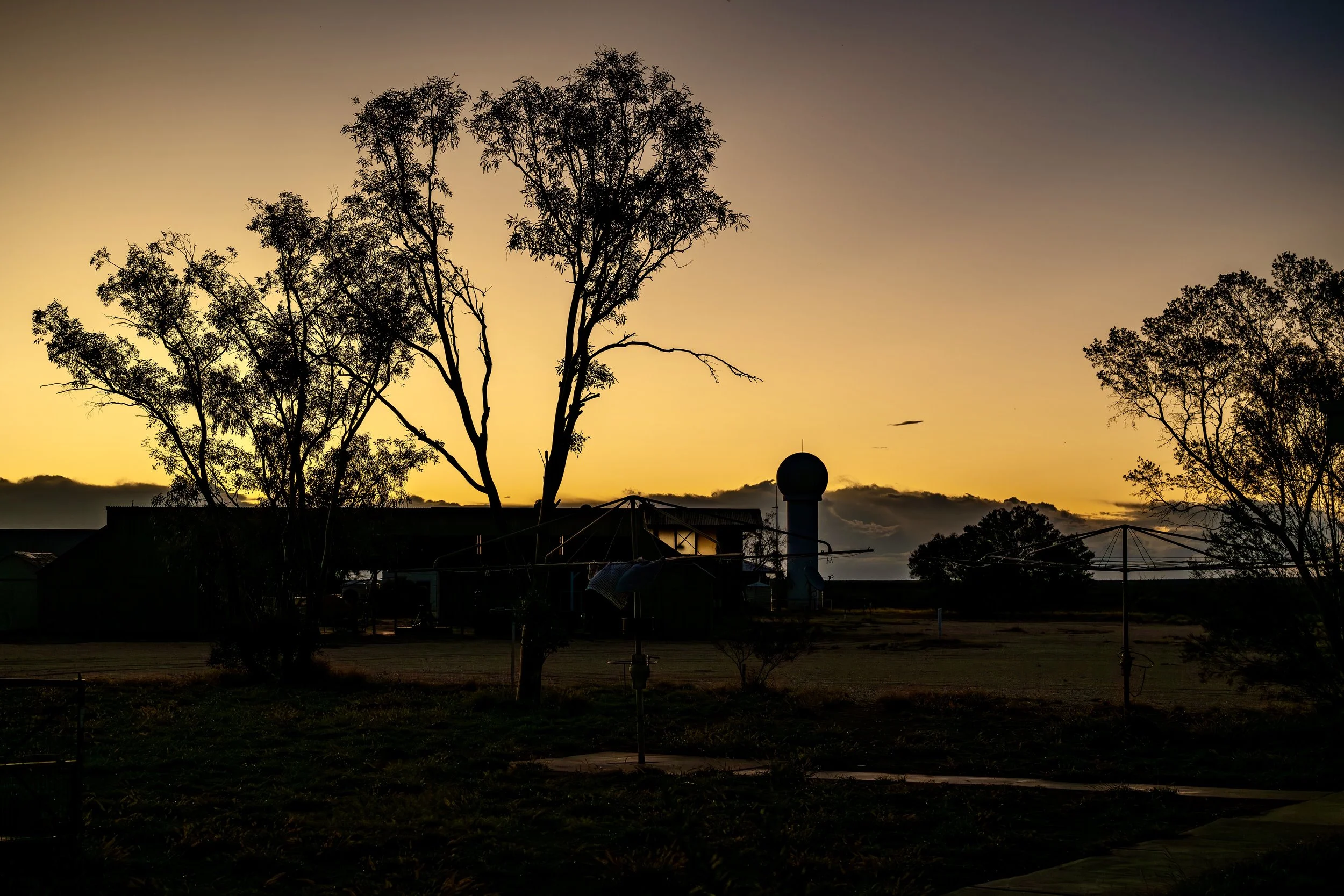 G080- 25th of November 2024 19:12 - Sunset over the Weather Station