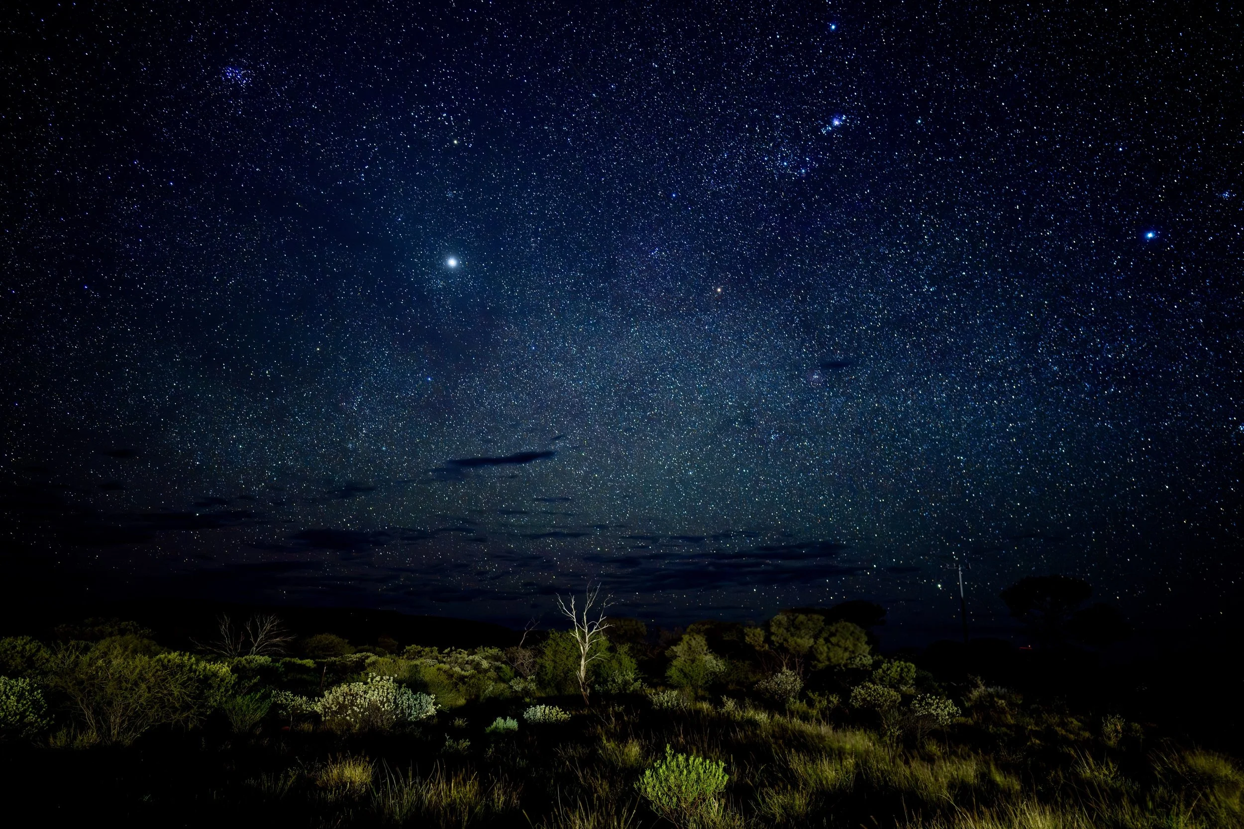 G084- 3rd of December 2024 21:48 - Night shot of the western sky - with Blue Streak Rocket (first Stage) - taken with NIKKOR Z 20mm ƒ1.8 S lens ISO 1000 f/1.8 exp 15sec
