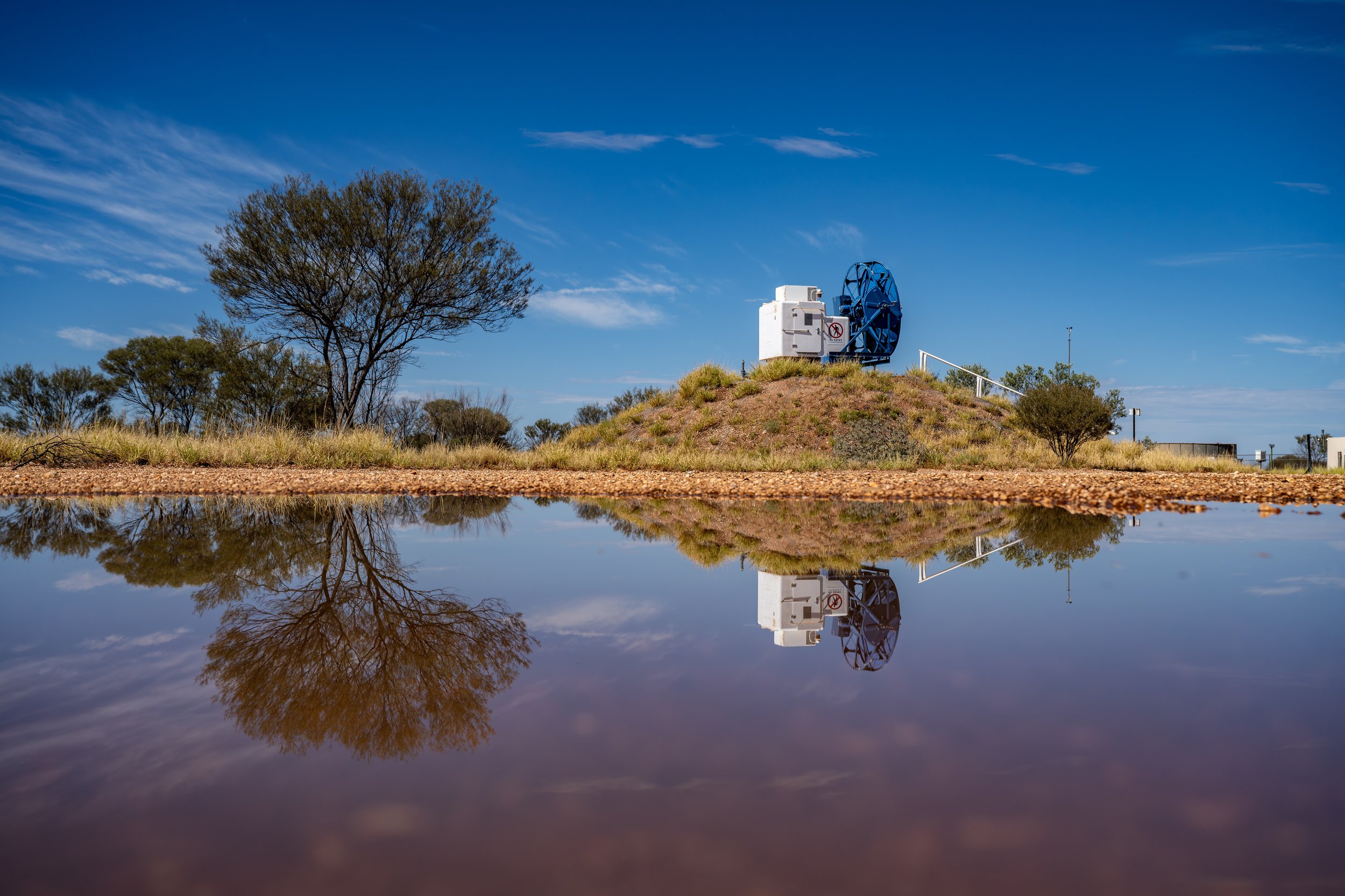 G106 -9th of January  2025 08:19 - Reflections of the old WF2 radar after rain