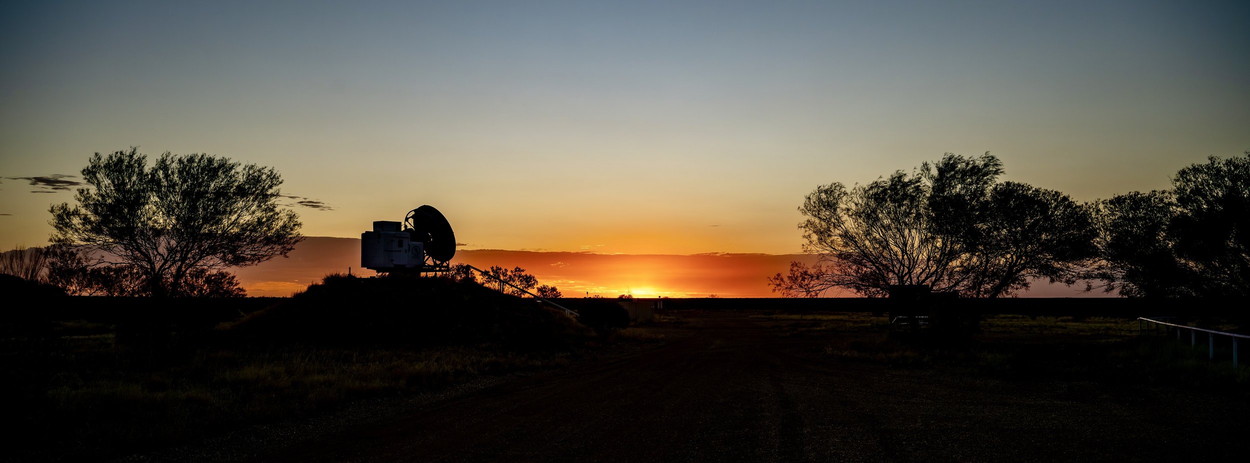 G137 - 27th of January  2025 18:19 - Sunset over the old WF2 radar